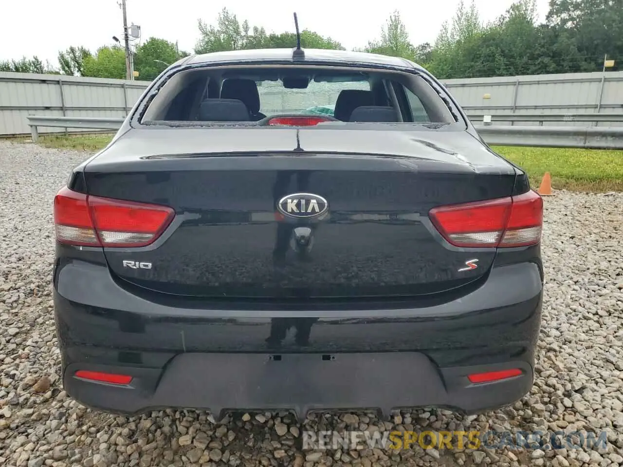 6 Photograph of a damaged car 3KPA24AD9LE257113 KIA RIO 2020