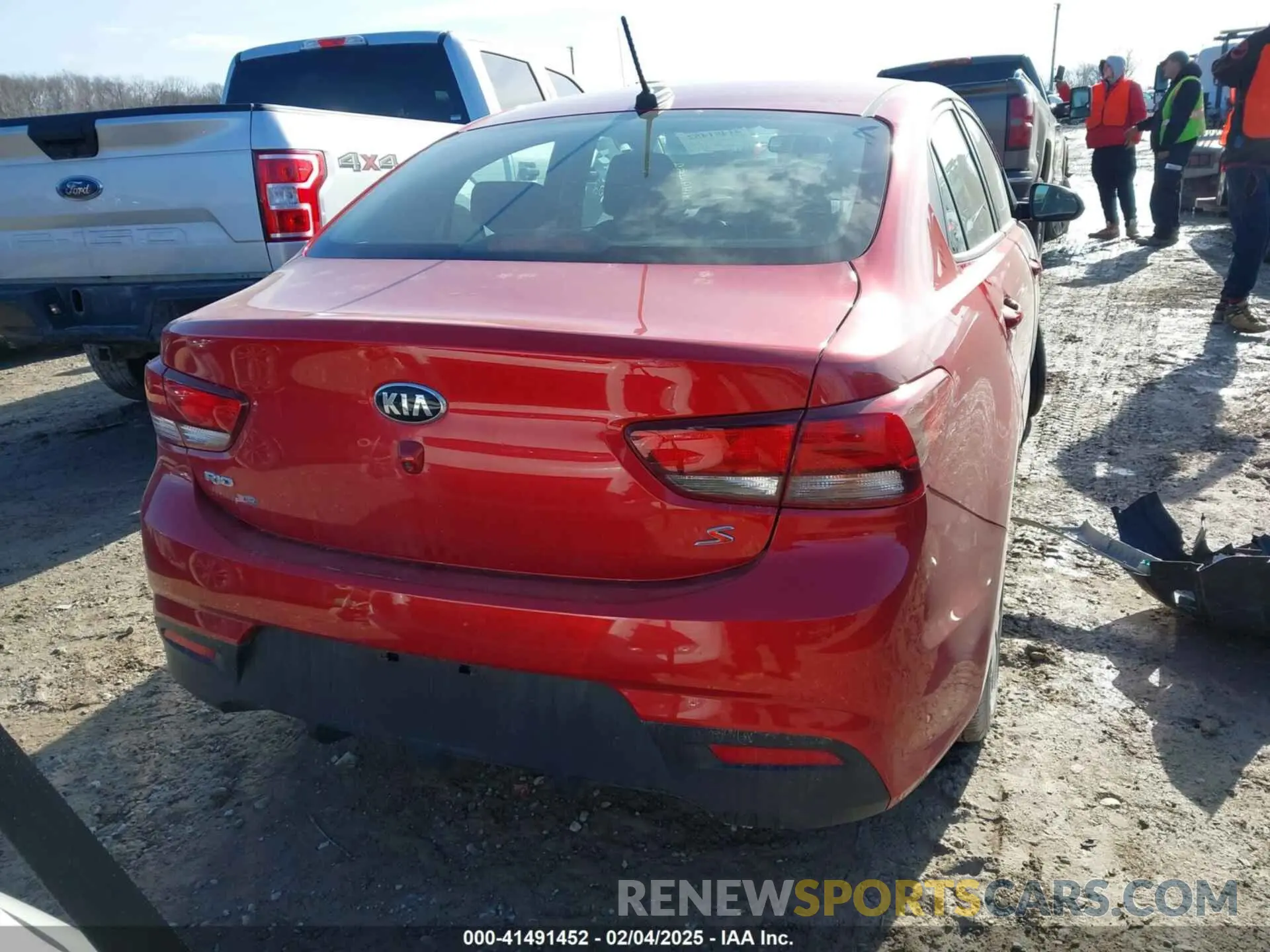 17 Photograph of a damaged car 3KPA24AD9LE279659 KIA RIO 2020