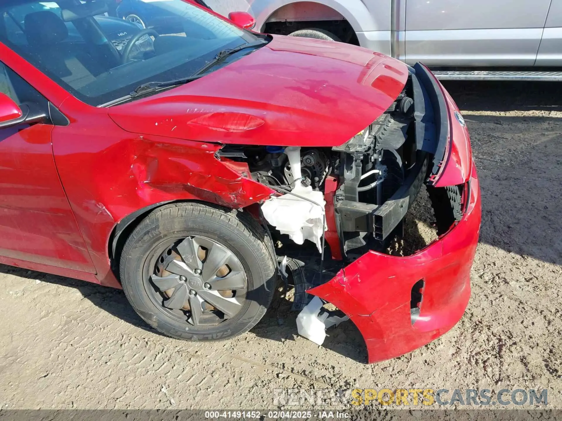 6 Photograph of a damaged car 3KPA24AD9LE279659 KIA RIO 2020