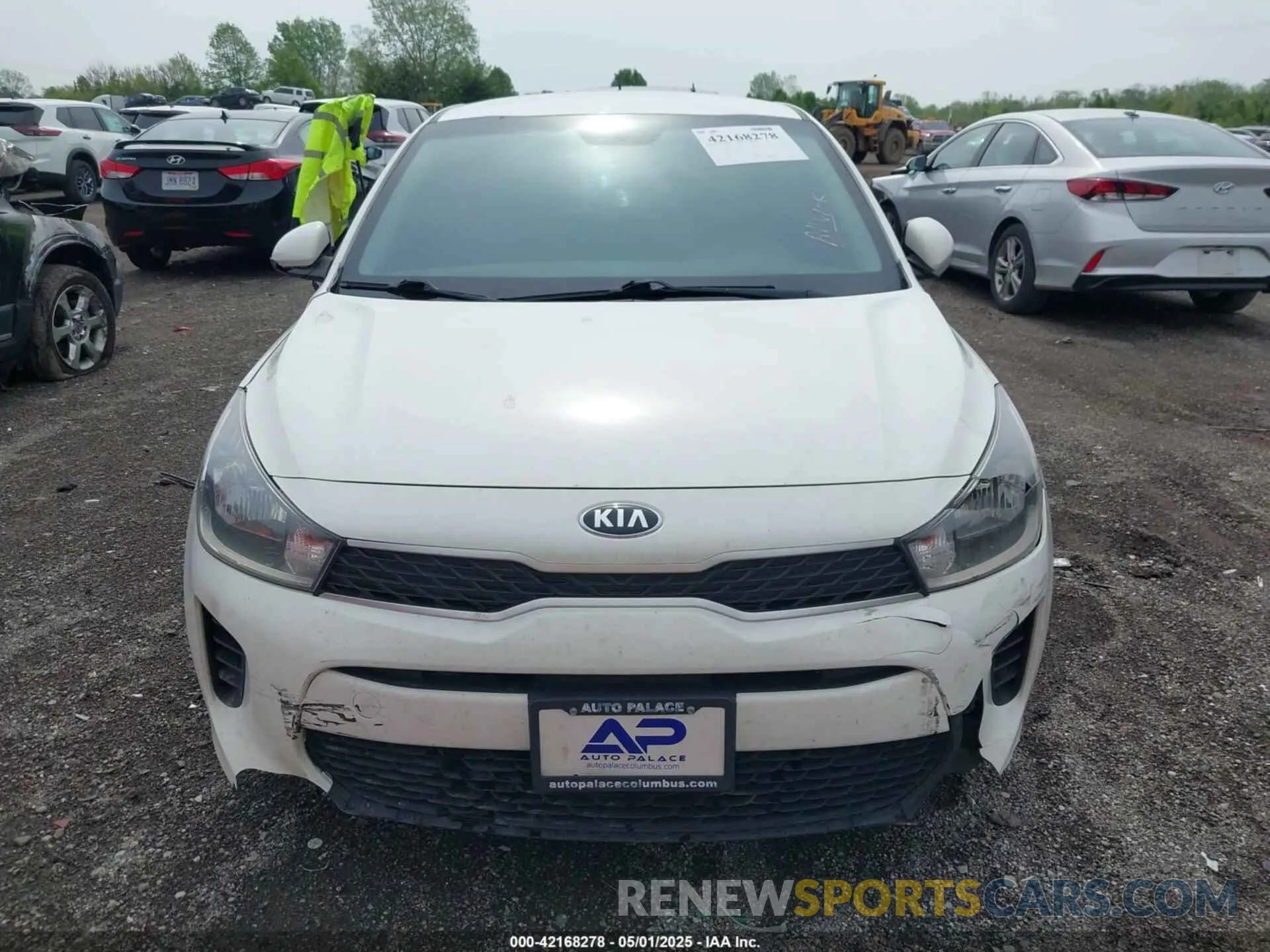 12 Photograph of a damaged car 3KPA24AD9LE288393 KIA RIO 2020