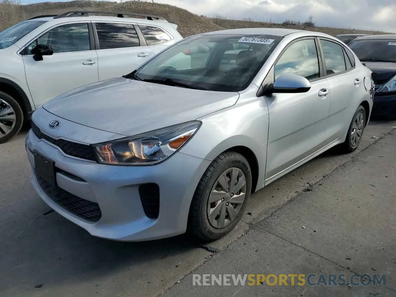 1 Photograph of a damaged car 3KPA24AD9LE296171 KIA RIO 2020