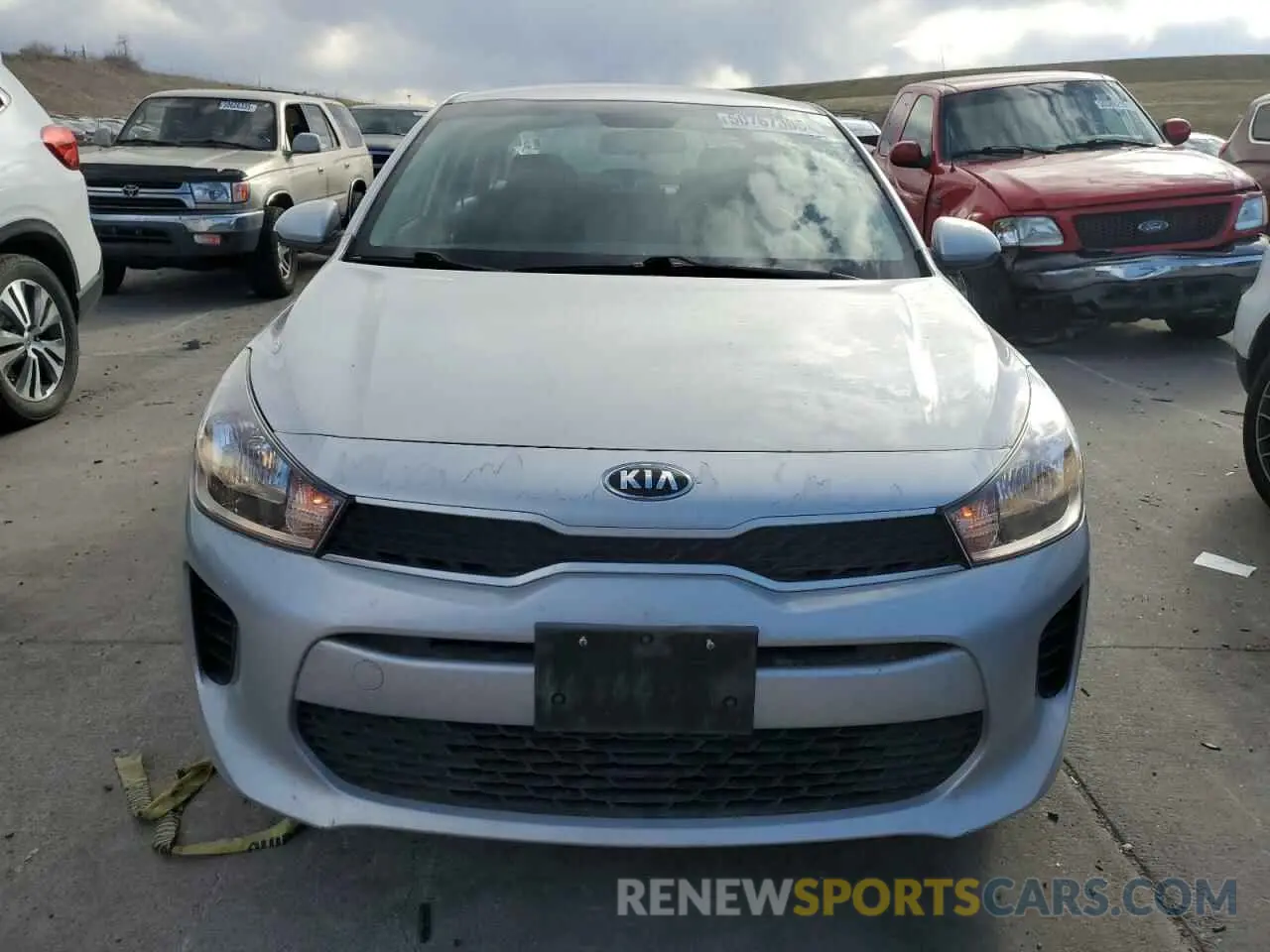 5 Photograph of a damaged car 3KPA24AD9LE296171 KIA RIO 2020