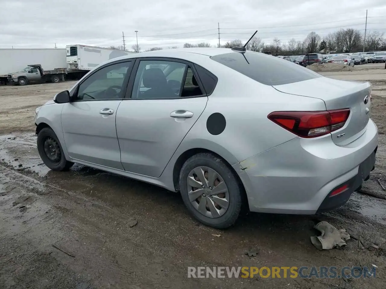 2 Photograph of a damaged car 3KPA24AD9LE296820 KIA RIO 2020