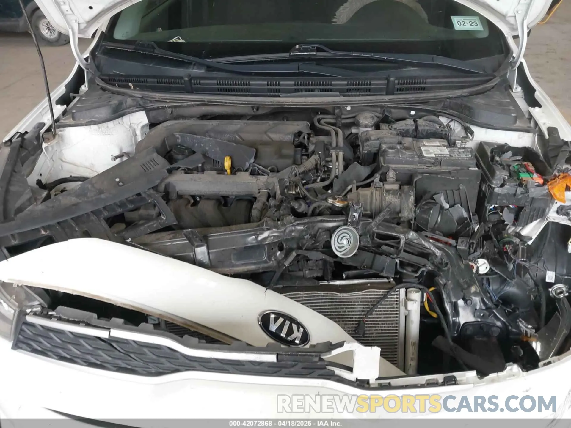 10 Photograph of a damaged car 3KPA24AD9LE343408 KIA RIO 2020