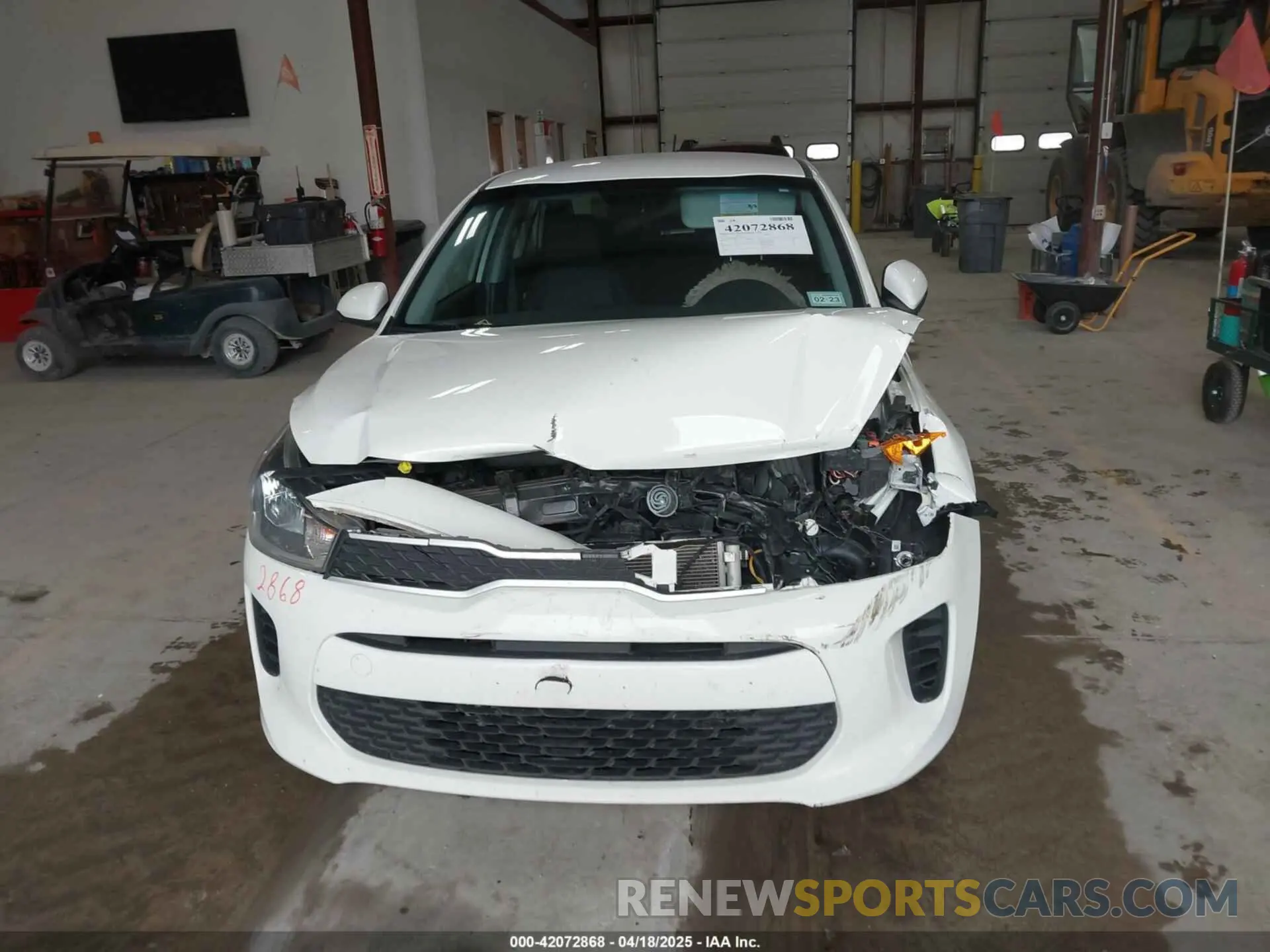 12 Photograph of a damaged car 3KPA24AD9LE343408 KIA RIO 2020