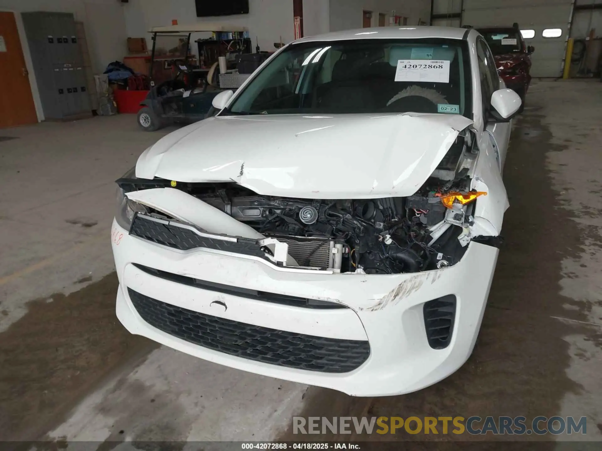 6 Photograph of a damaged car 3KPA24AD9LE343408 KIA RIO 2020