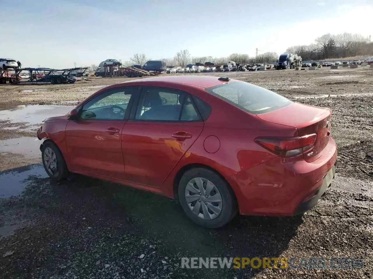 2 Photograph of a damaged car 3KPA24AD9LE344509 KIA RIO 2020