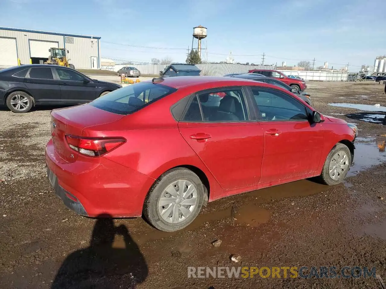 3 Photograph of a damaged car 3KPA24AD9LE344509 KIA RIO 2020