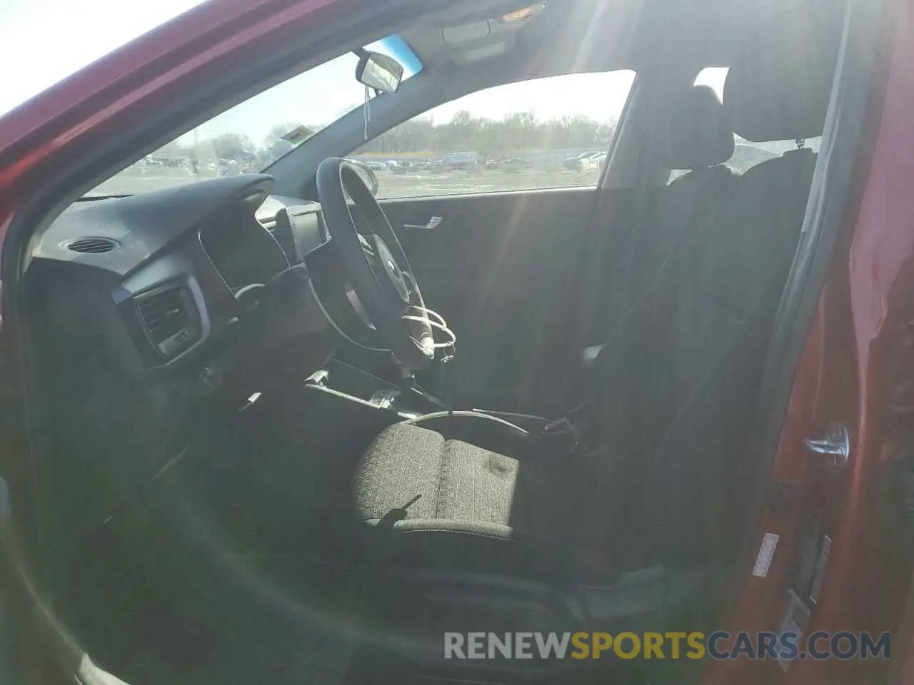 7 Photograph of a damaged car 3KPA24AD9LE344509 KIA RIO 2020
