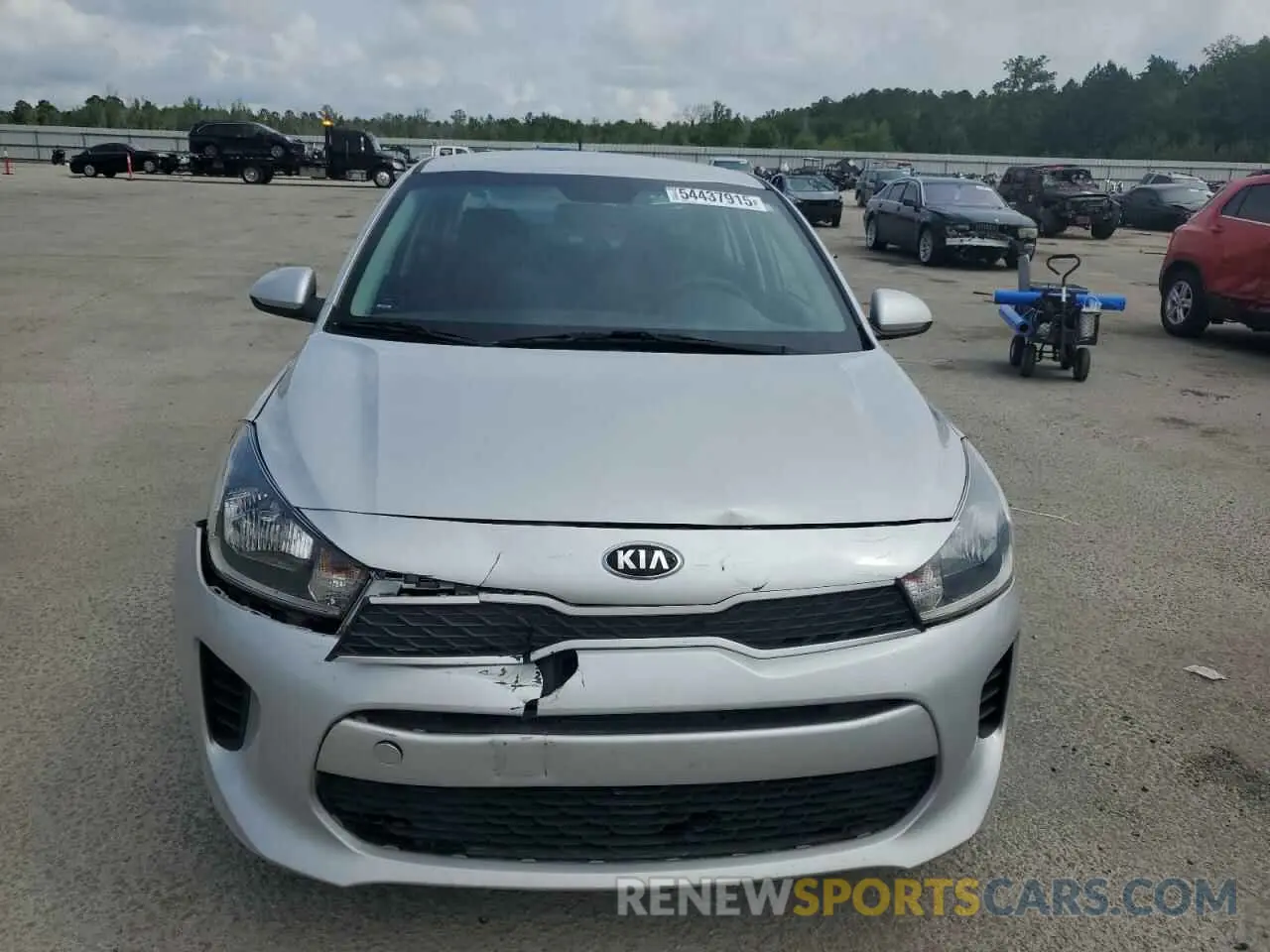5 Photograph of a damaged car 3KPA24AD9LE353386 KIA RIO 2020