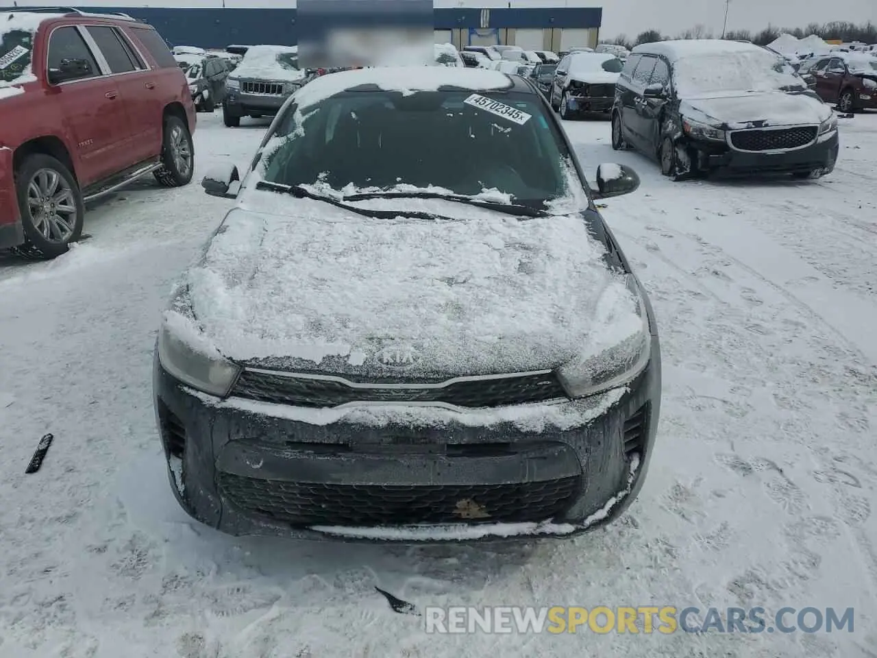 5 Photograph of a damaged car 3KPA24AD9LE357518 KIA RIO 2020