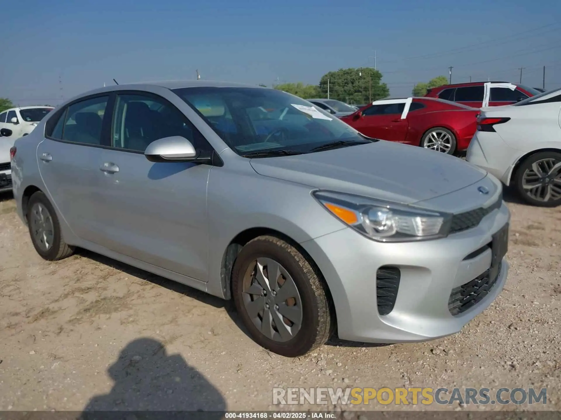 1 Photograph of a damaged car 3KPA24AD9LE358605 KIA RIO 2020