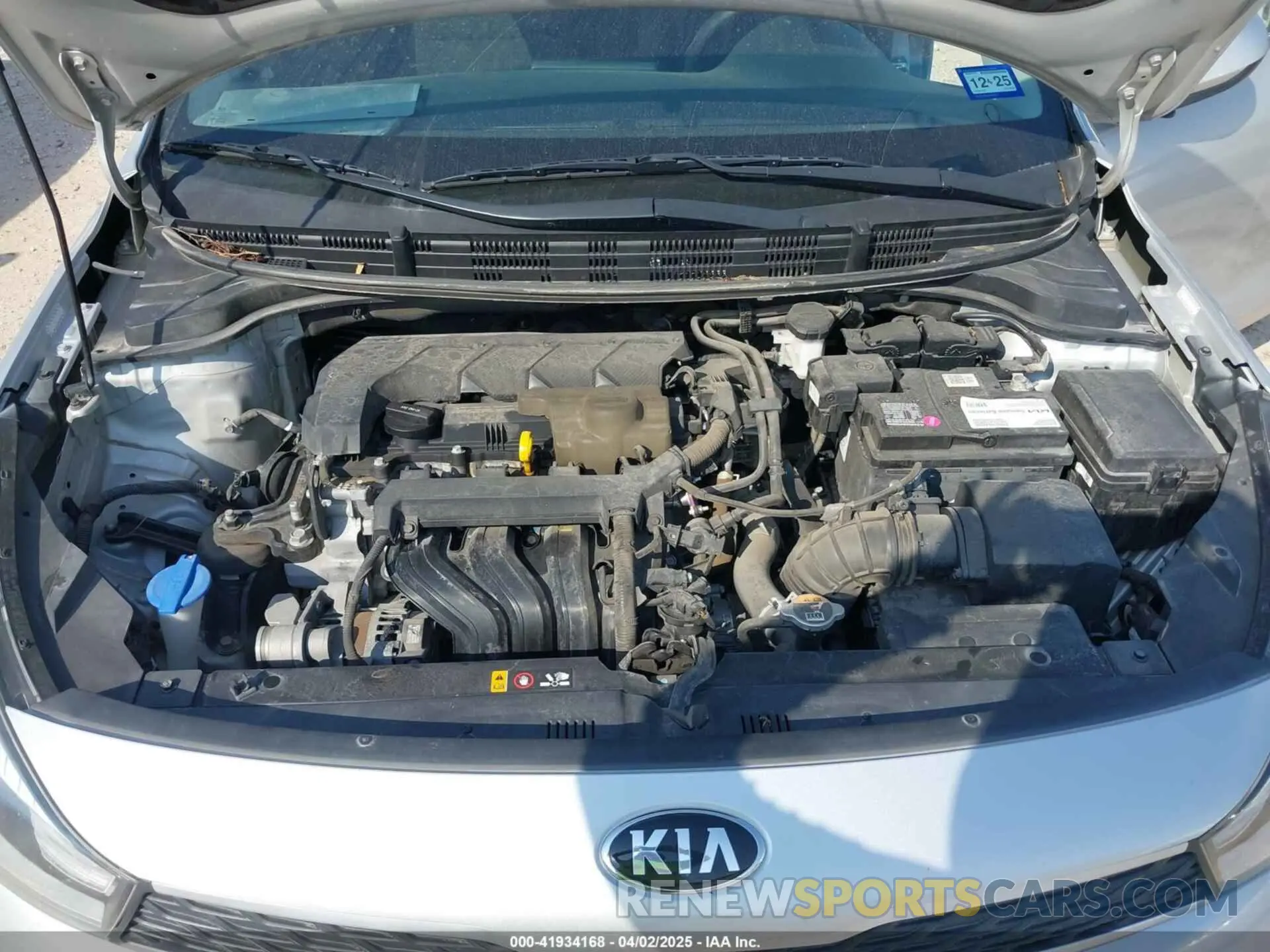 10 Photograph of a damaged car 3KPA24AD9LE358605 KIA RIO 2020