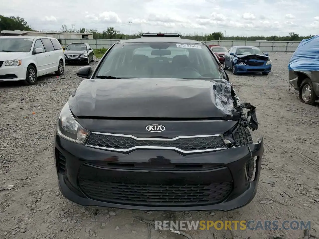 5 Photograph of a damaged car 3KPA24AD9LE362881 KIA RIO 2020