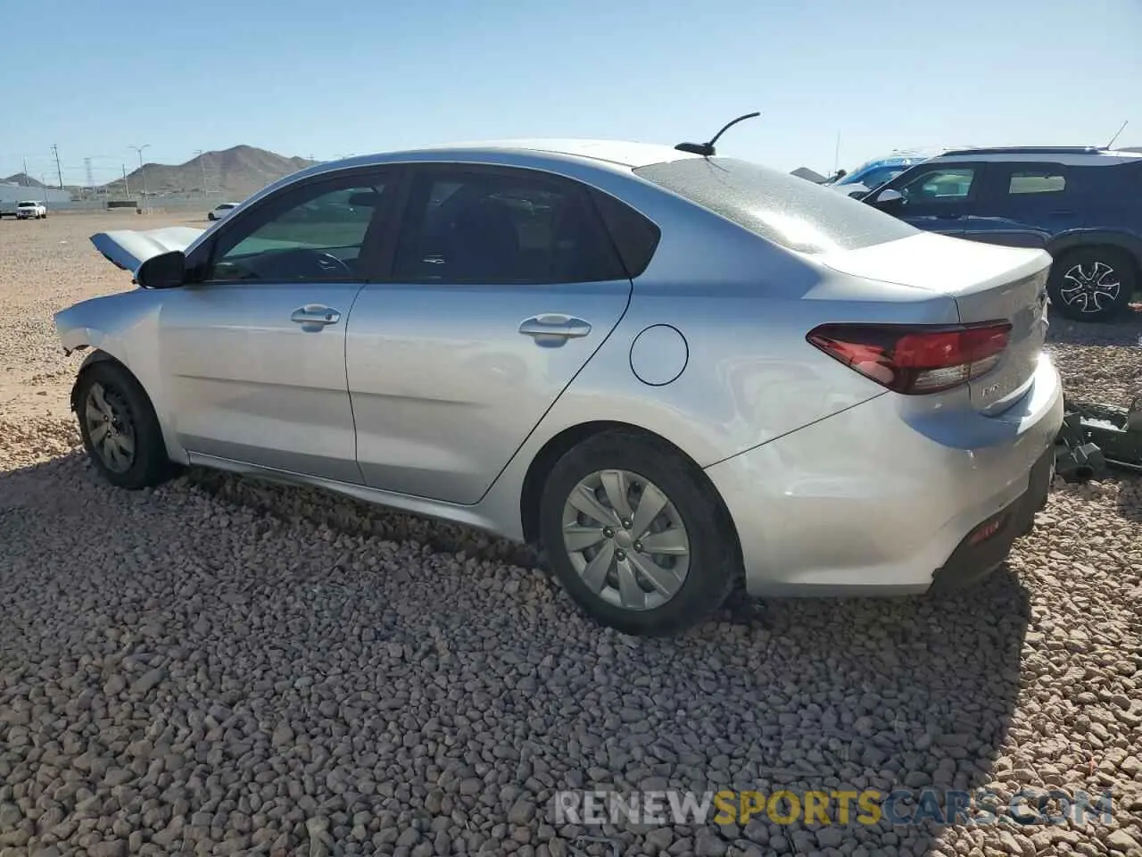 2 Photograph of a damaged car 3KPA24ADXLE274387 KIA RIO 2020