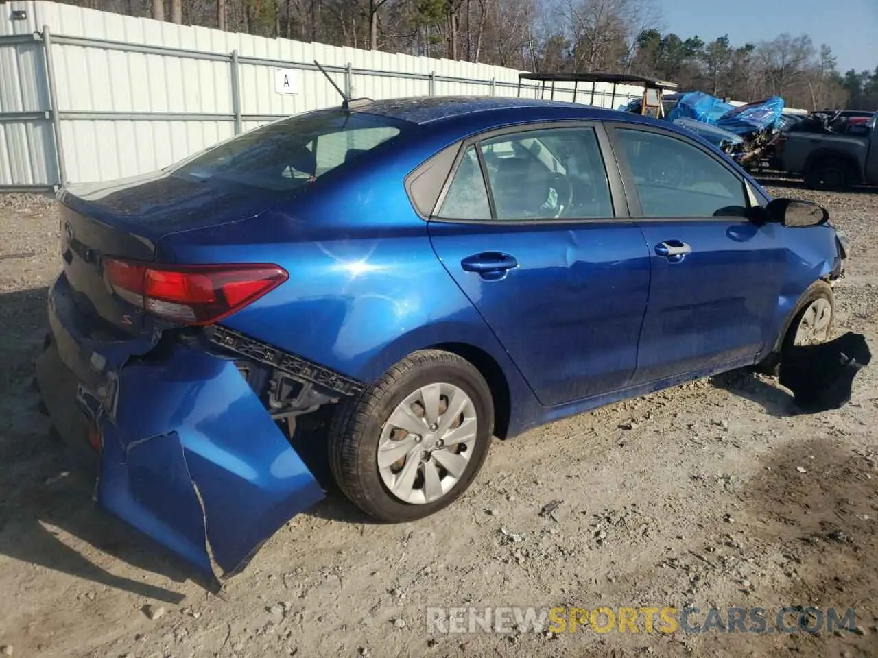 3 Photograph of a damaged car 3KPA24ADXLE283901 KIA RIO 2020