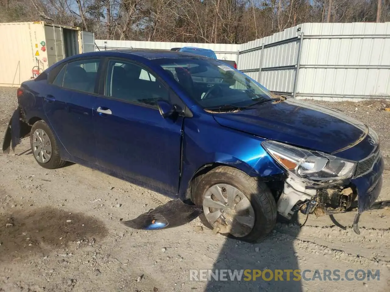 4 Photograph of a damaged car 3KPA24ADXLE283901 KIA RIO 2020