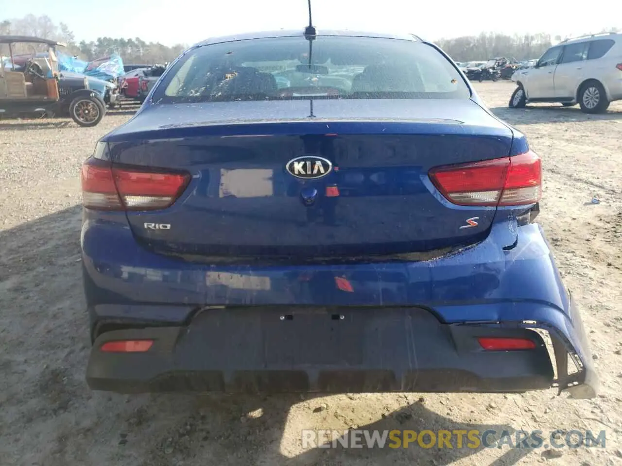 6 Photograph of a damaged car 3KPA24ADXLE283901 KIA RIO 2020