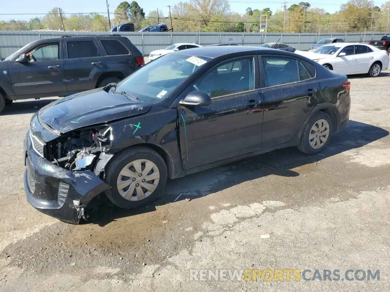 1 Photograph of a damaged car 3KPA24ADXLE284708 KIA RIO 2020