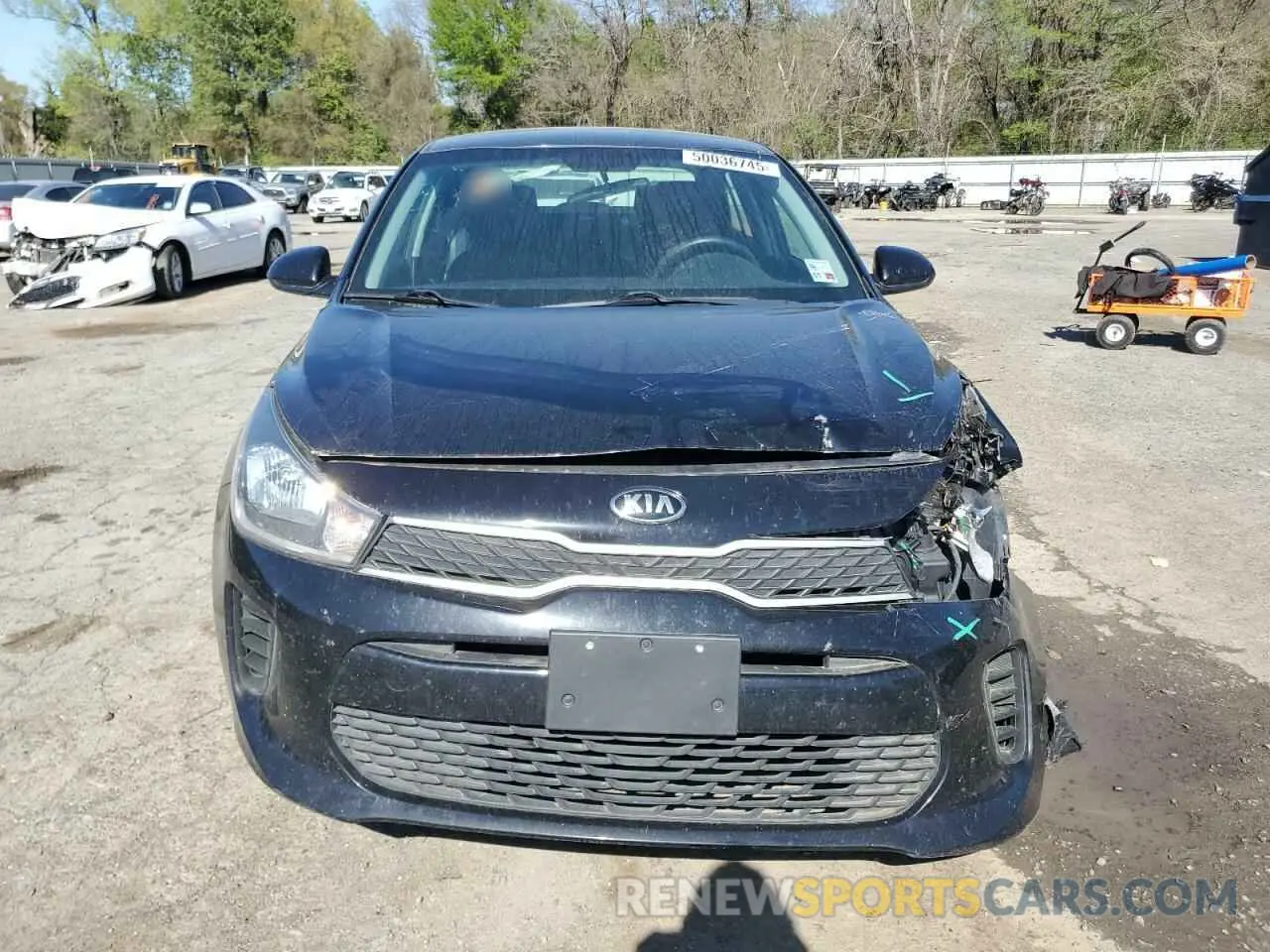 5 Photograph of a damaged car 3KPA24ADXLE284708 KIA RIO 2020