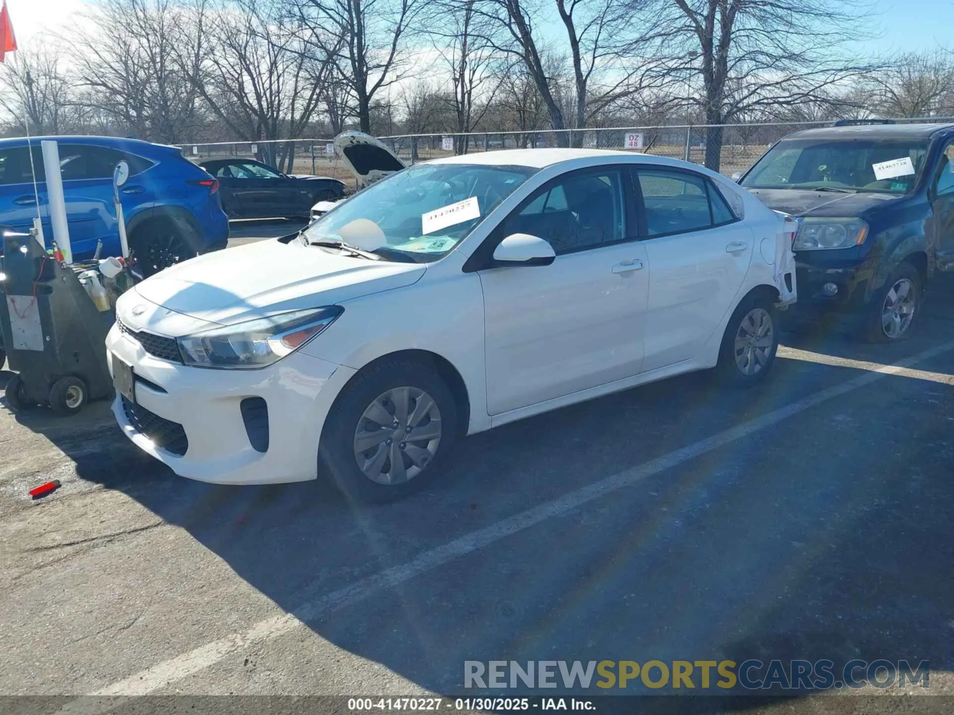 2 Photograph of a damaged car 3KPA24ADXLE288287 KIA RIO 2020