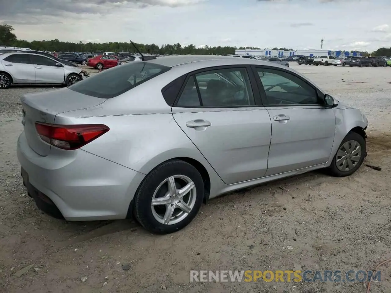 3 Photograph of a damaged car 3KPA24ADXLE288533 KIA RIO 2020