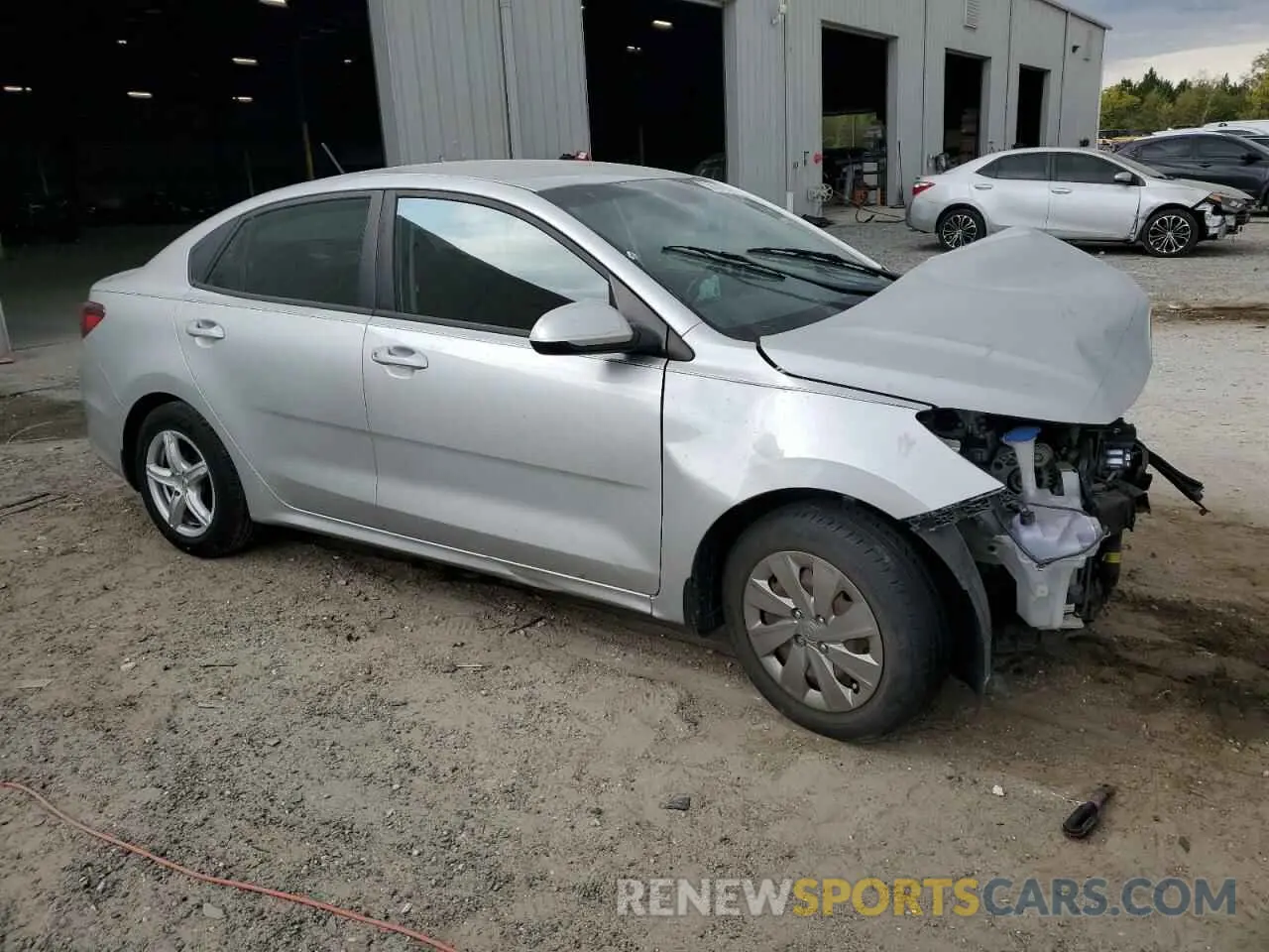4 Photograph of a damaged car 3KPA24ADXLE288533 KIA RIO 2020