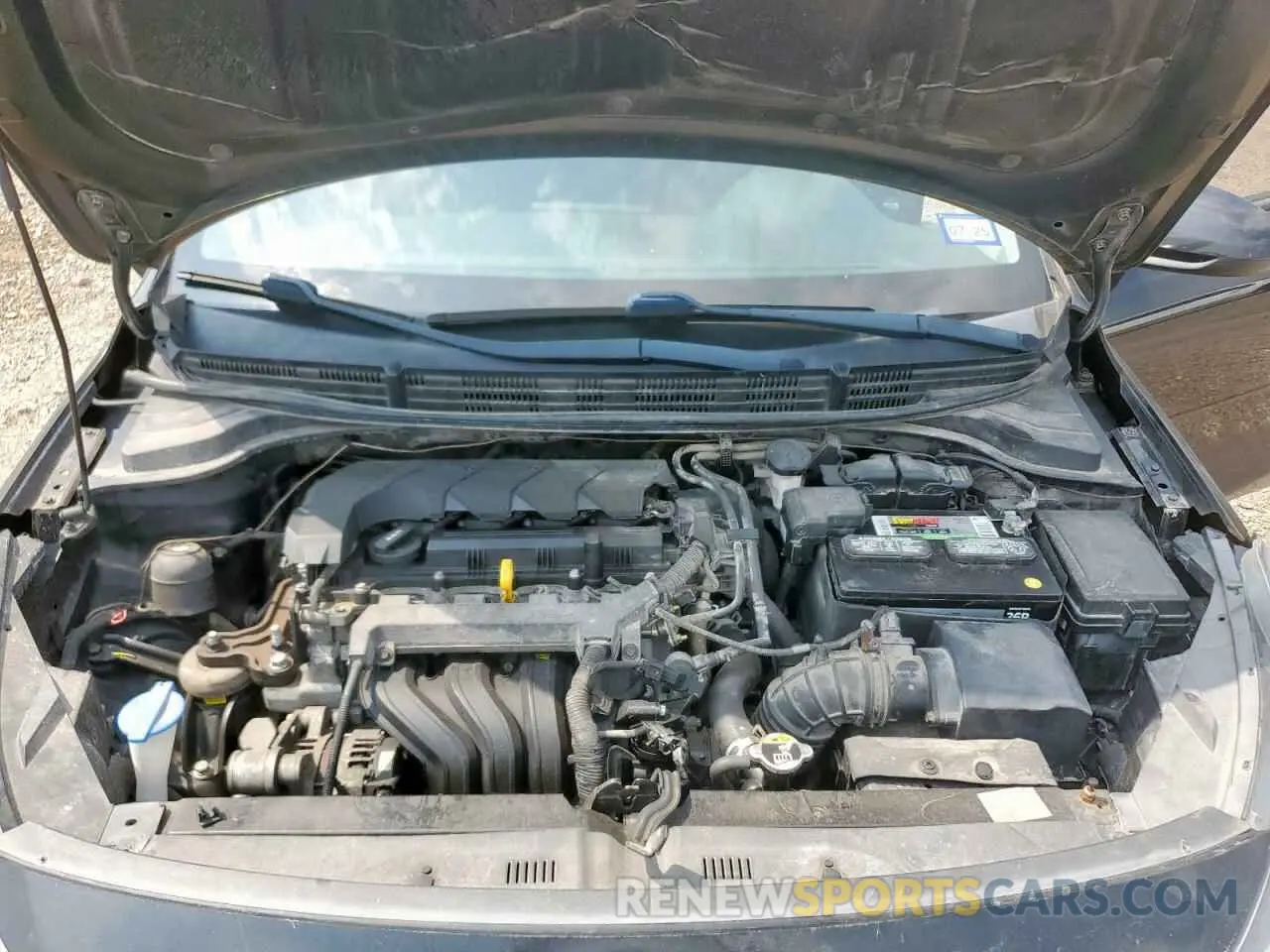 11 Photograph of a damaged car 3KPA24ADXLE293683 KIA RIO 2020