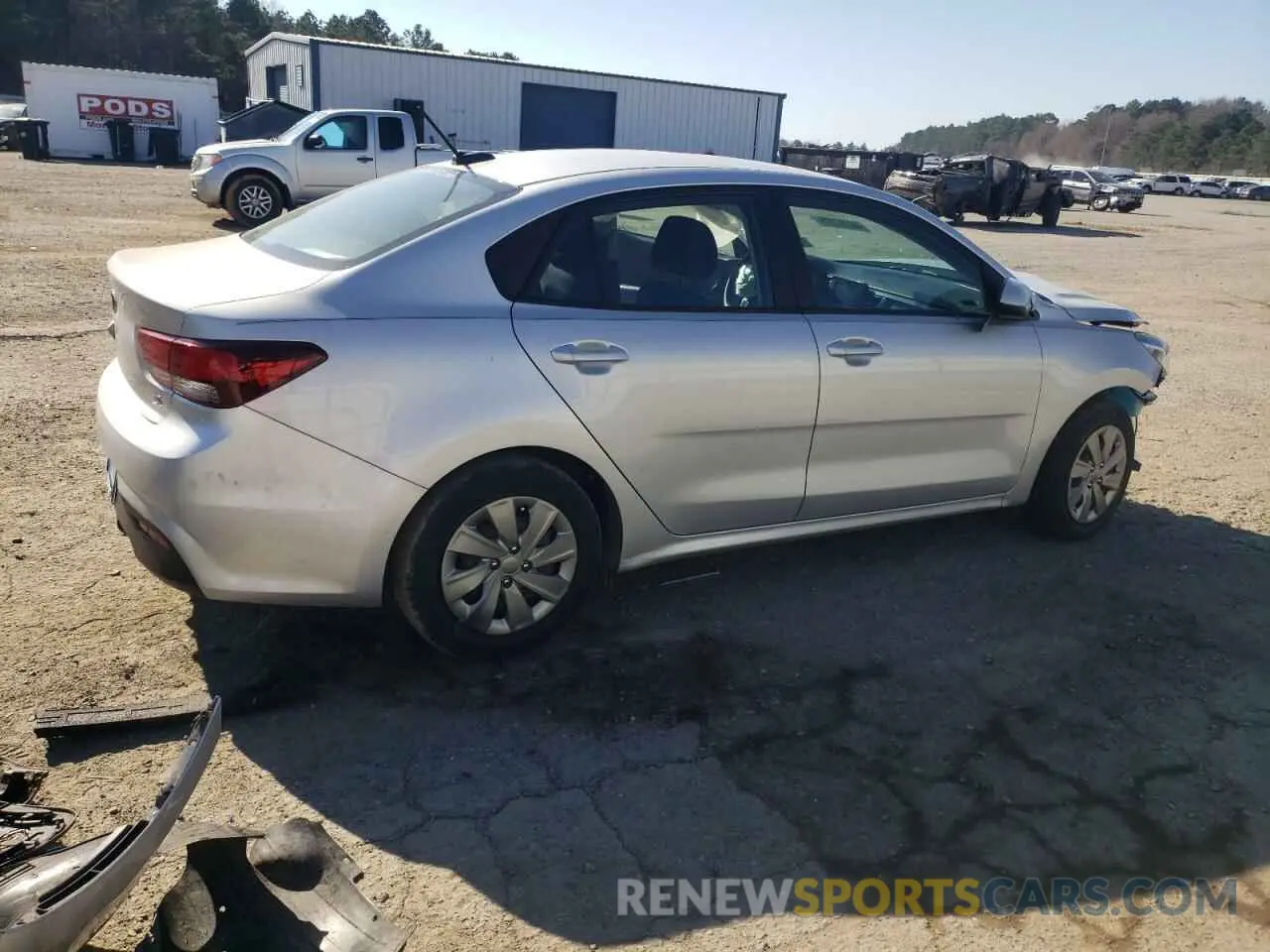 3 Photograph of a damaged car 3KPA24ADXLE311972 KIA RIO 2020