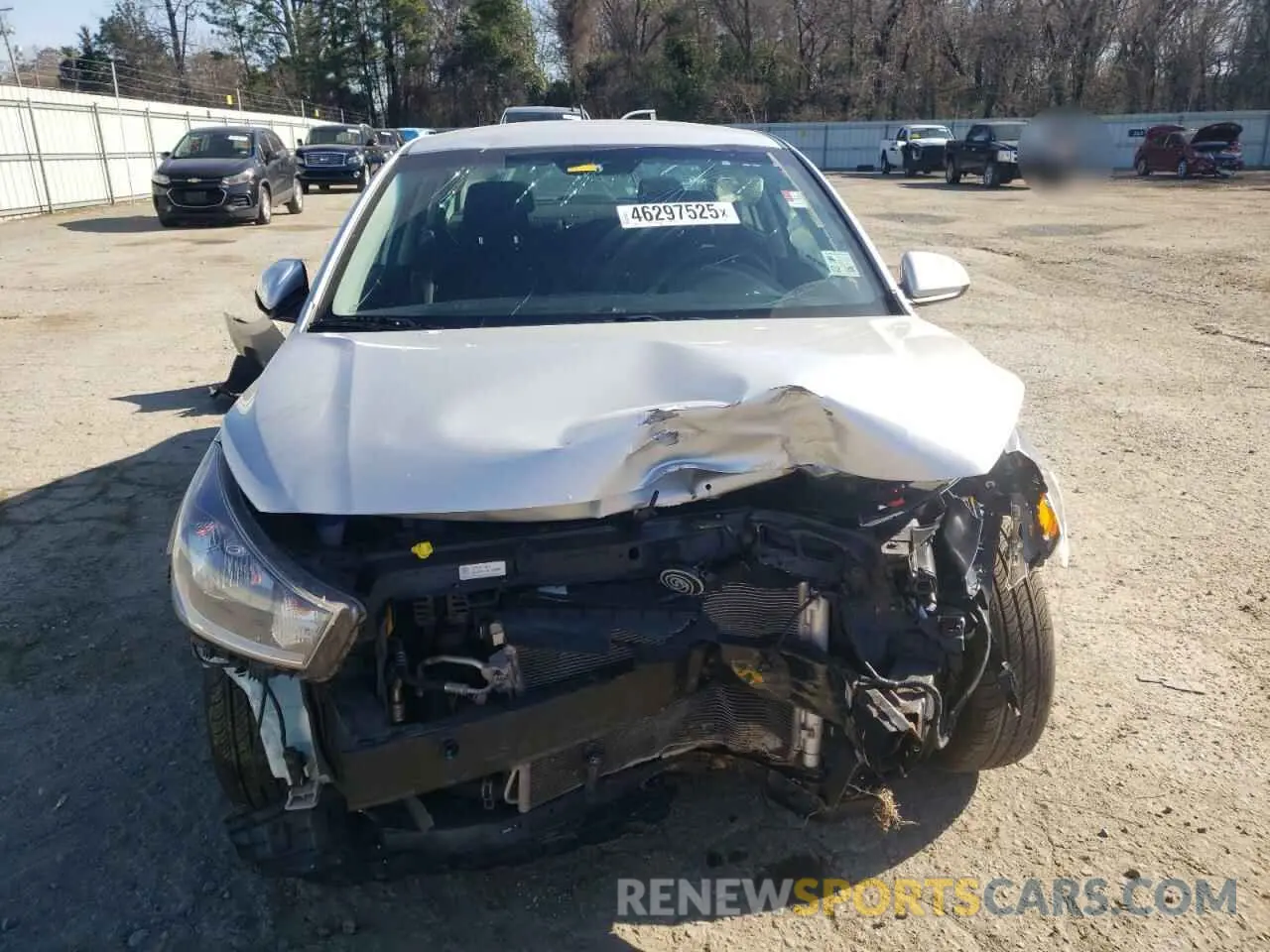 5 Photograph of a damaged car 3KPA24ADXLE311972 KIA RIO 2020