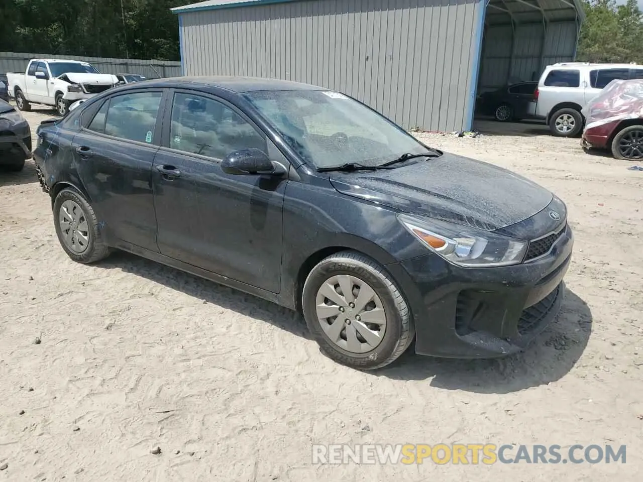 4 Photograph of a damaged car 3KPA24ADXLE312510 KIA RIO 2020