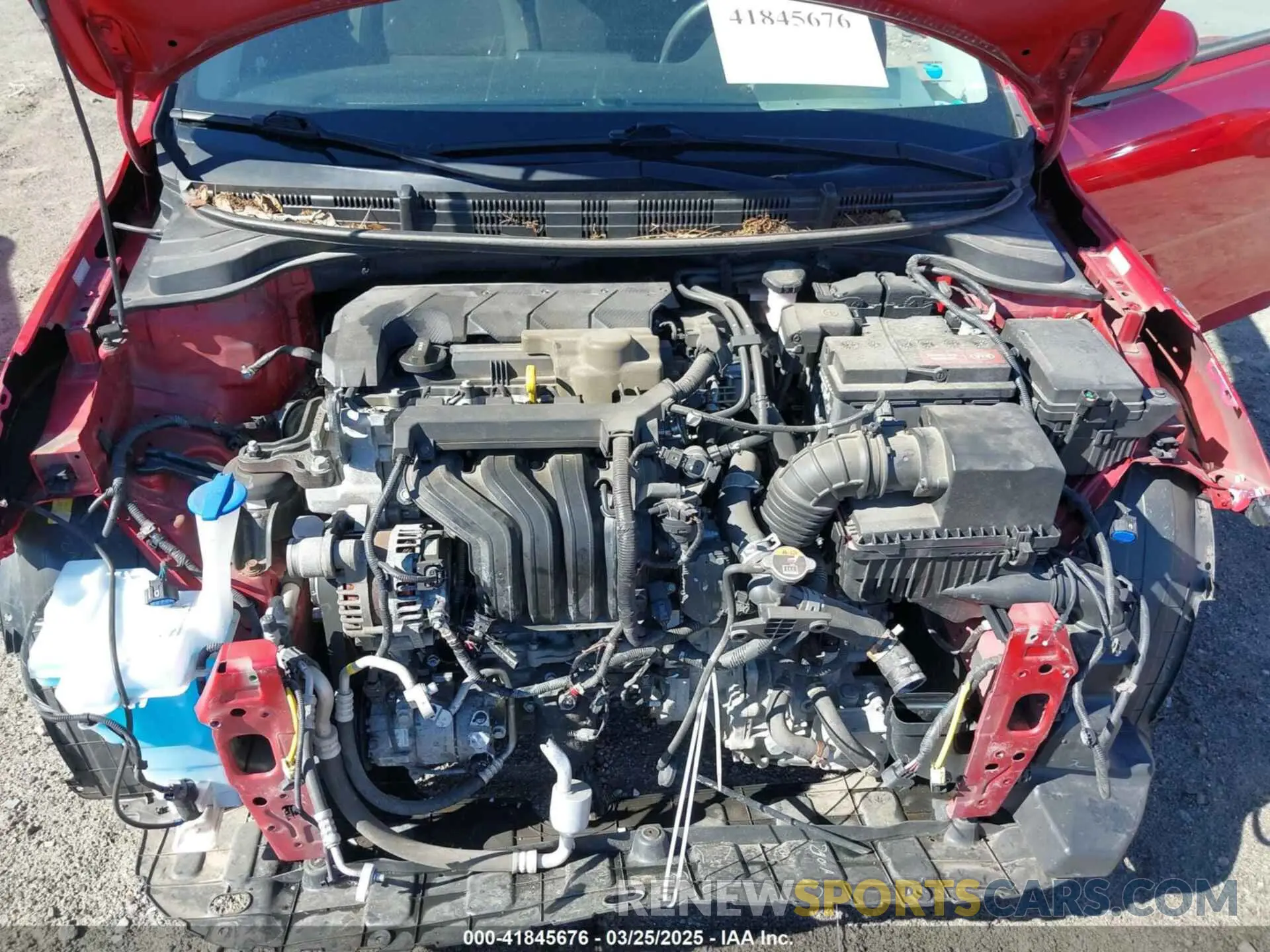10 Photograph of a damaged car 3KPA24ADXLE312636 KIA RIO 2020