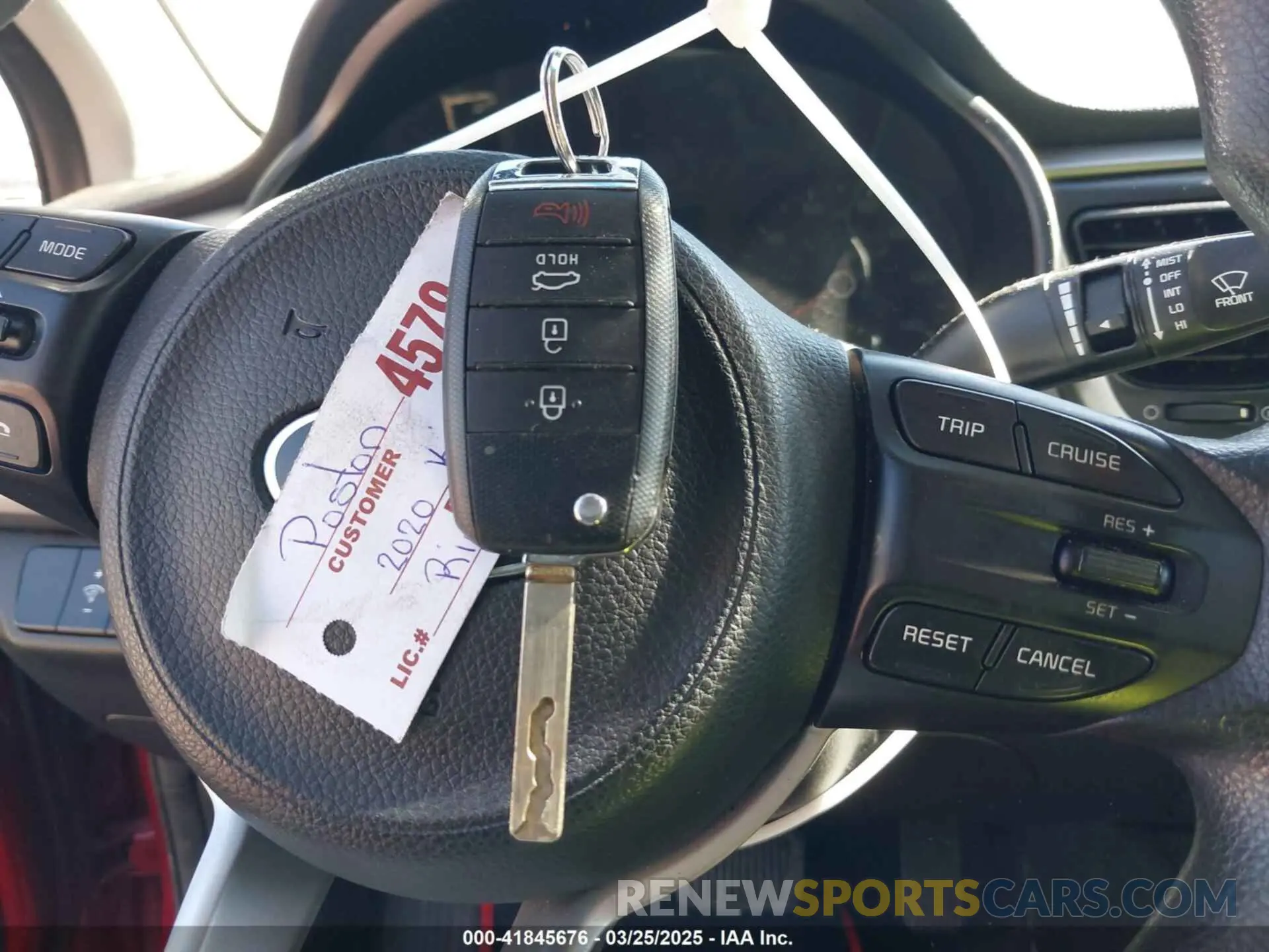 11 Photograph of a damaged car 3KPA24ADXLE312636 KIA RIO 2020