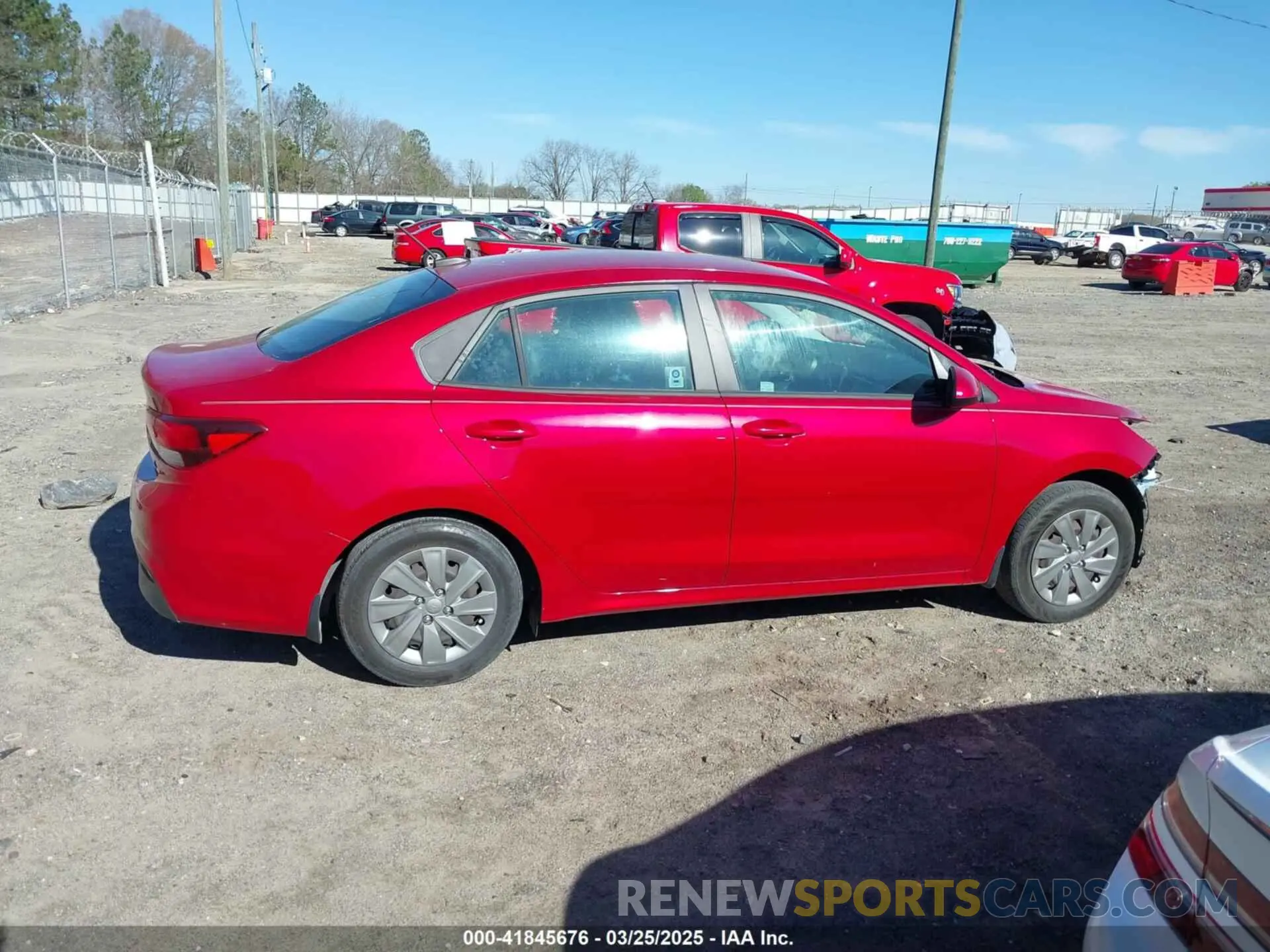 14 Photograph of a damaged car 3KPA24ADXLE312636 KIA RIO 2020