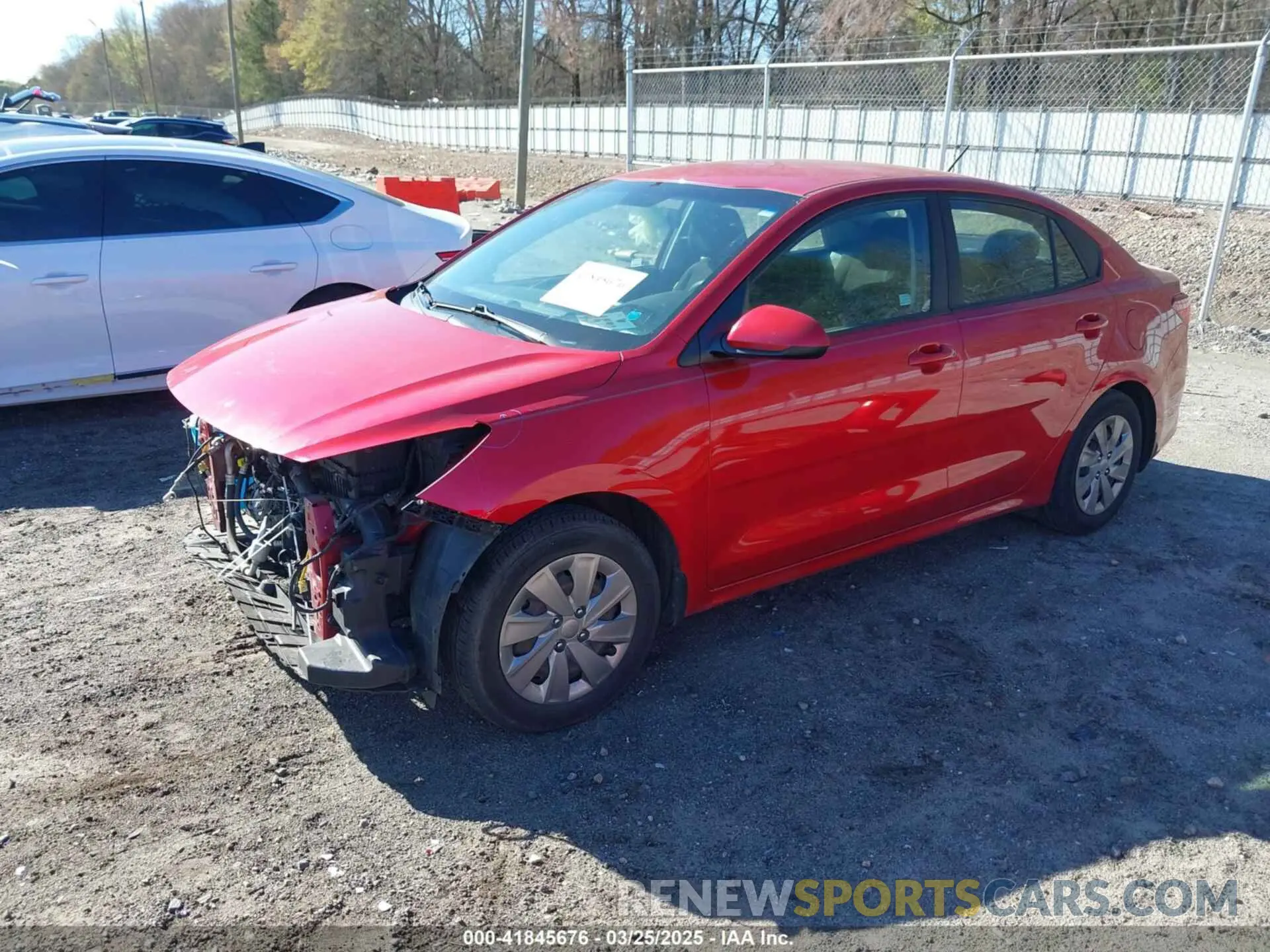 2 Photograph of a damaged car 3KPA24ADXLE312636 KIA RIO 2020