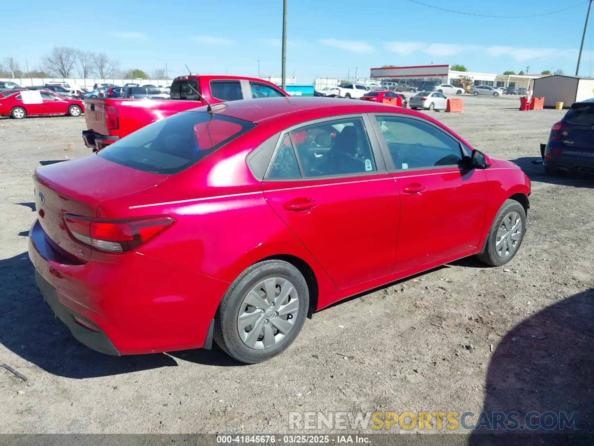4 Photograph of a damaged car 3KPA24ADXLE312636 KIA RIO 2020
