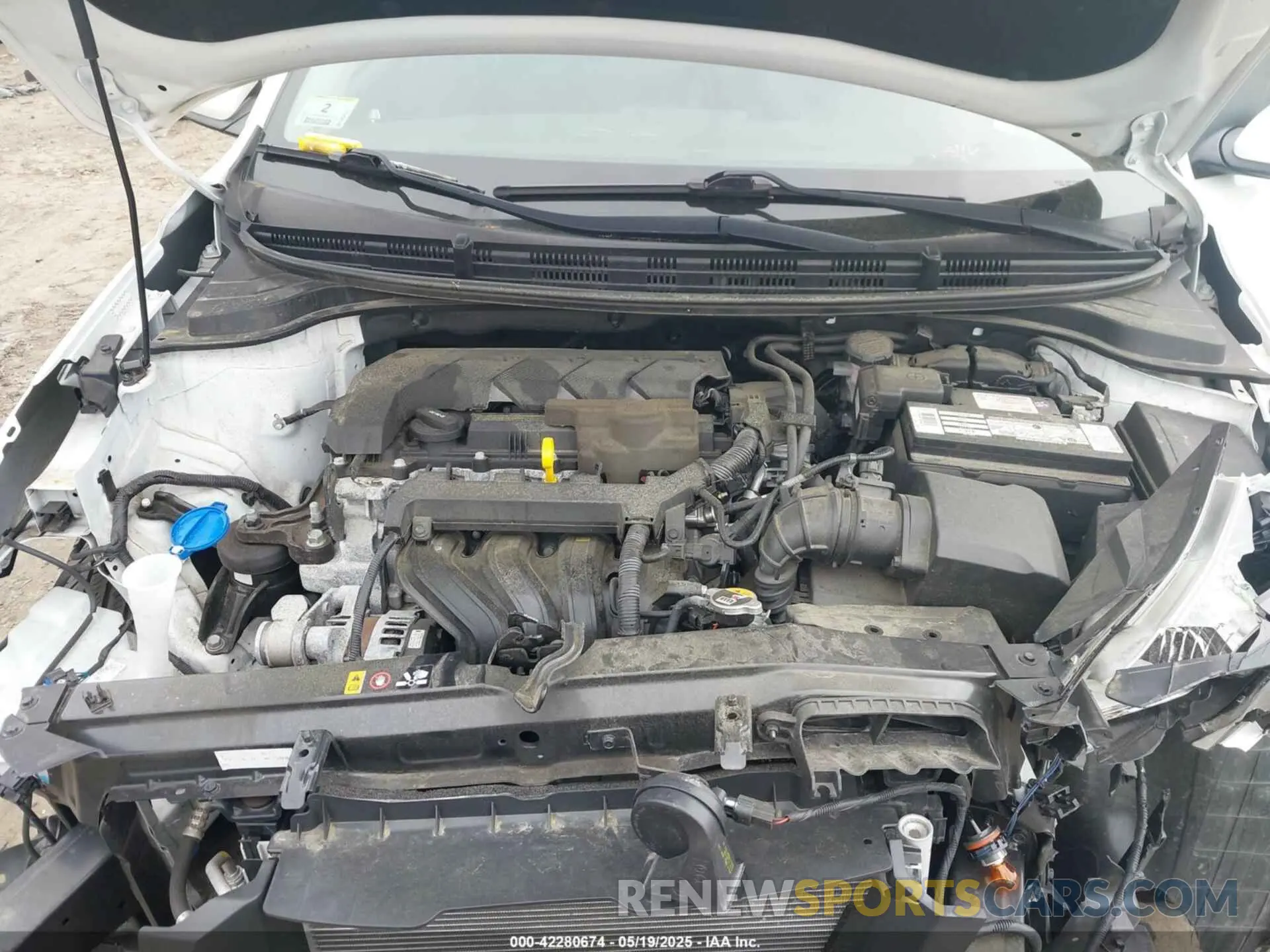 10 Photograph of a damaged car 3KPA24ADXLE330716 KIA RIO 2020