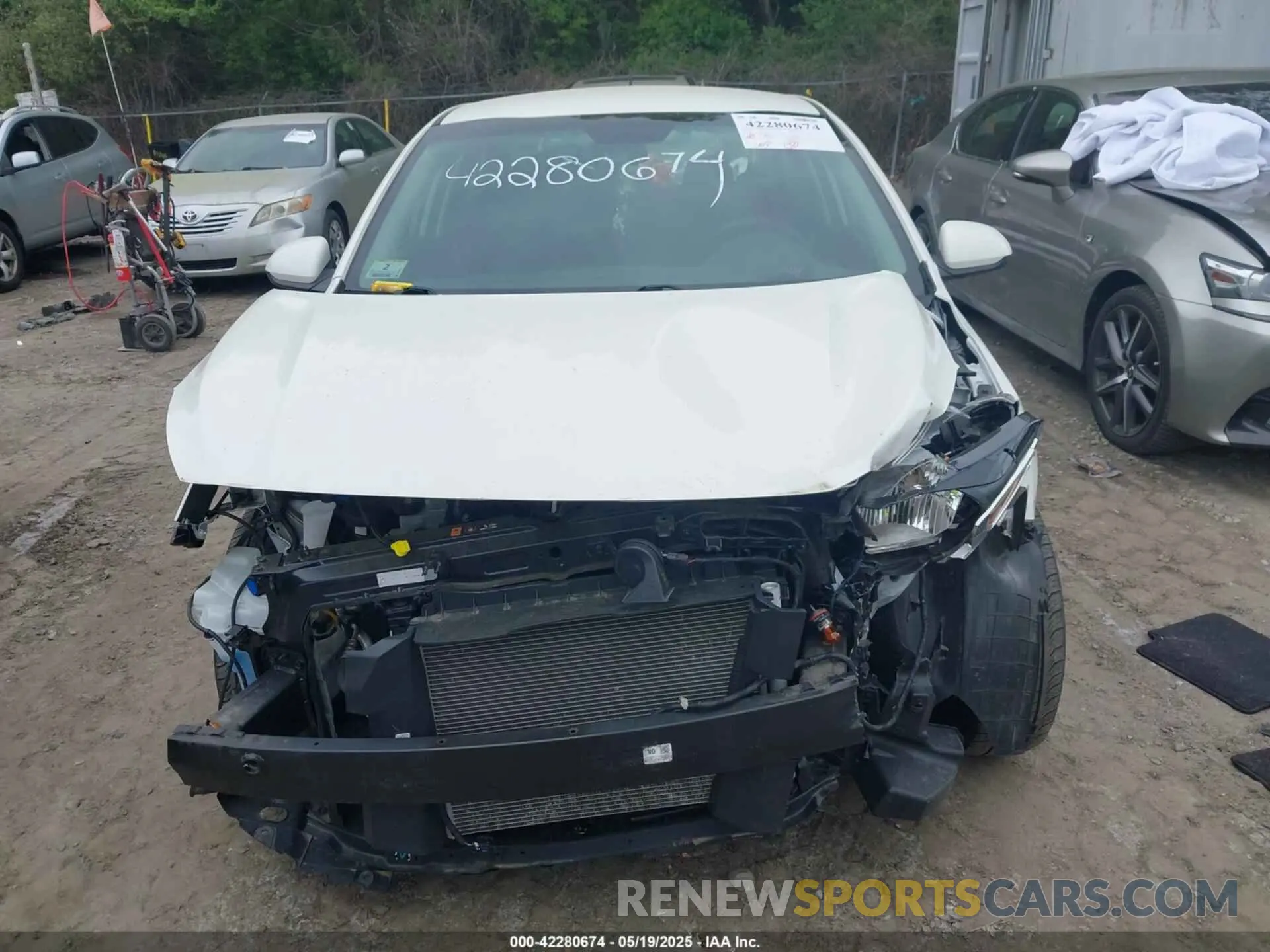 13 Photograph of a damaged car 3KPA24ADXLE330716 KIA RIO 2020