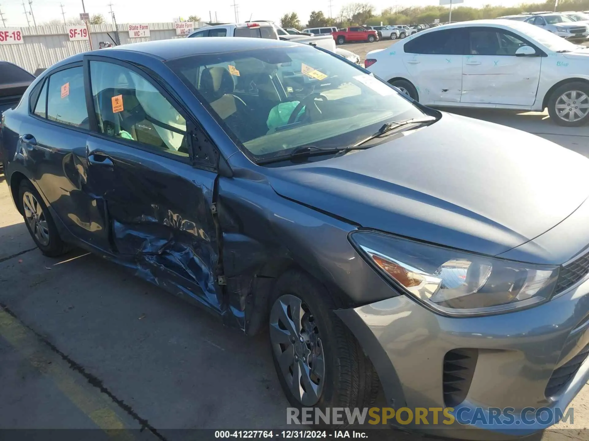 6 Photograph of a damaged car 3KPA24ADXLE333535 KIA RIO 2020