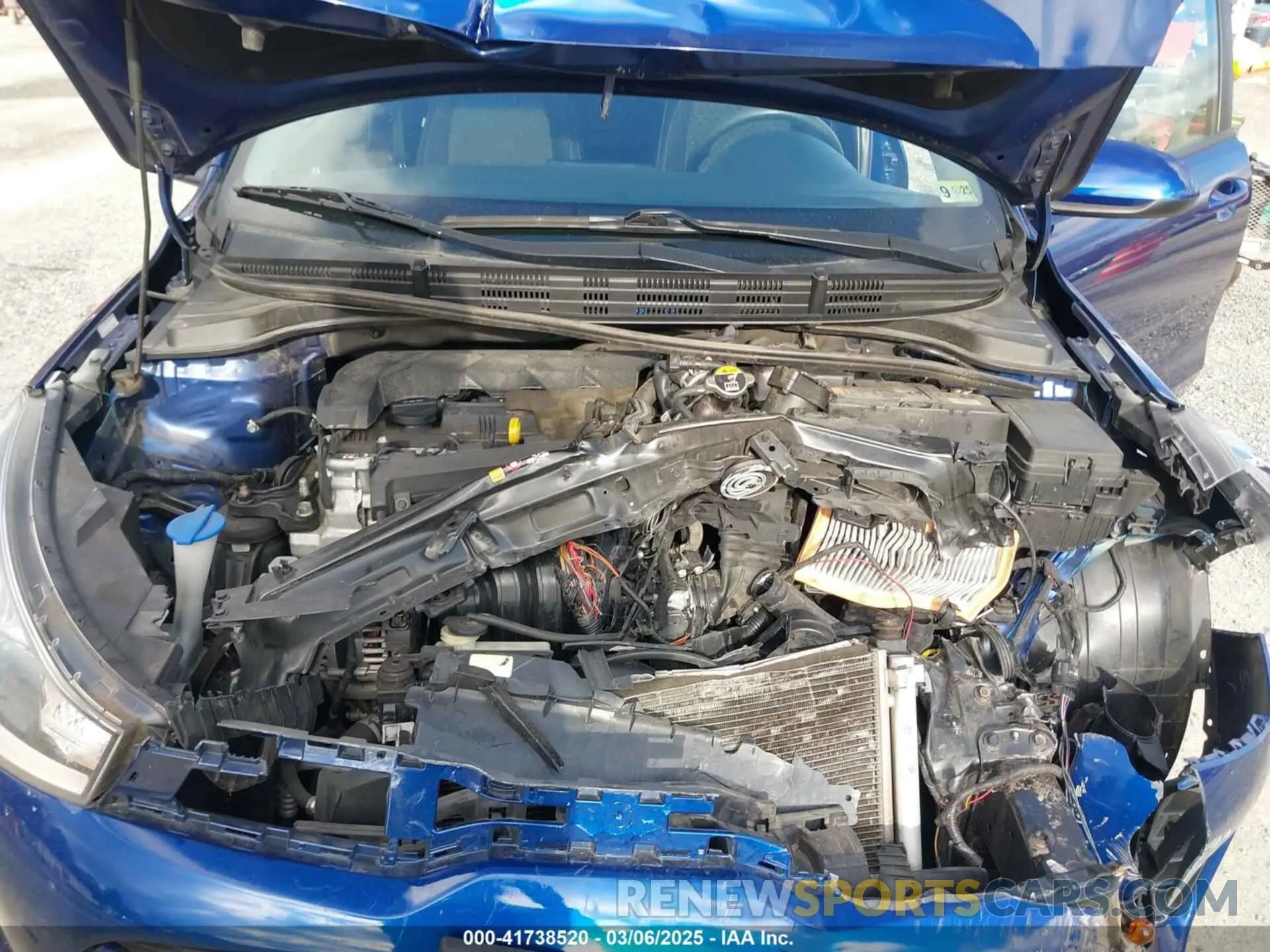 10 Photograph of a damaged car 3KPA24ADXLE336340 KIA RIO 2020