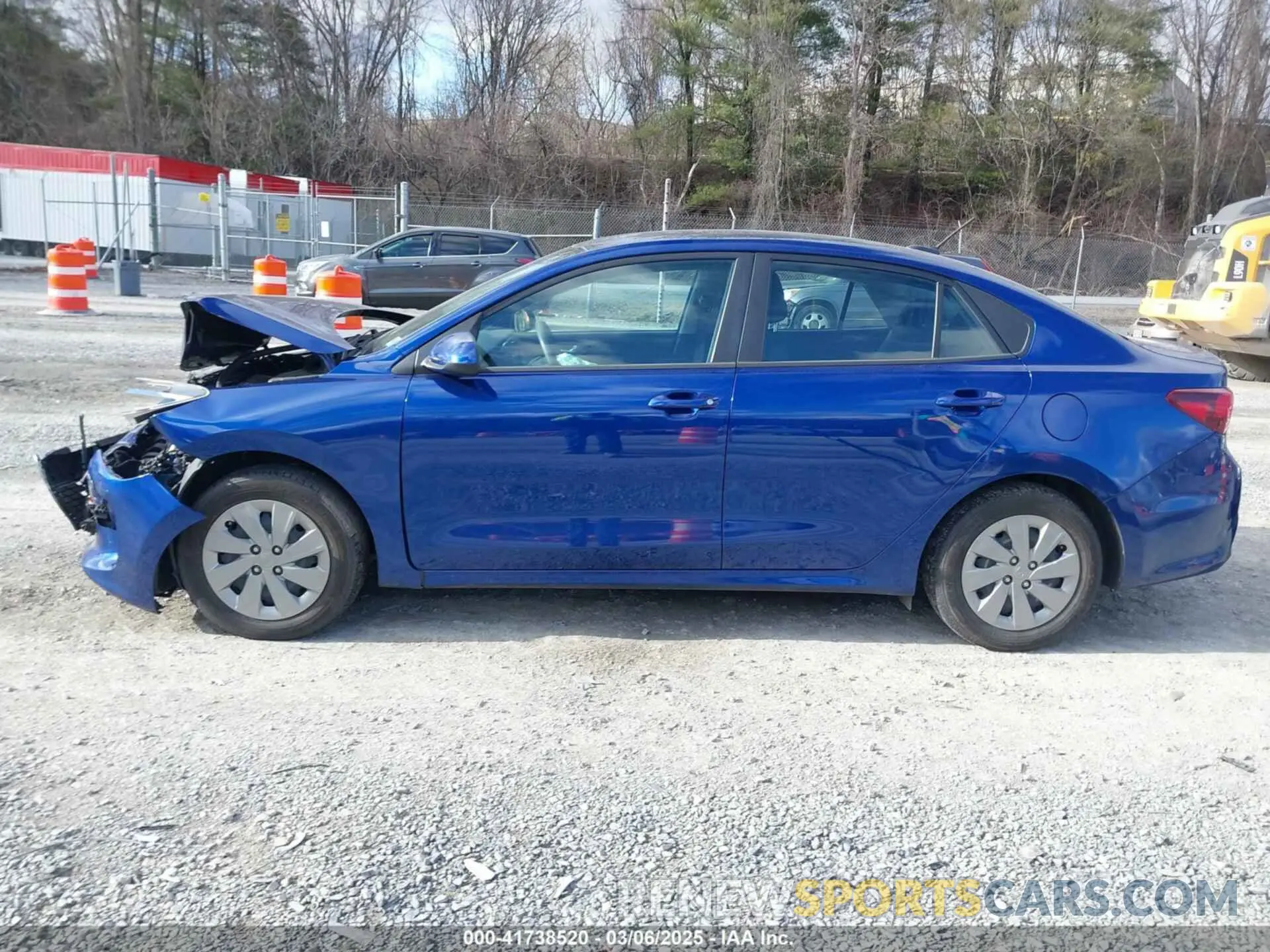 14 Photograph of a damaged car 3KPA24ADXLE336340 KIA RIO 2020
