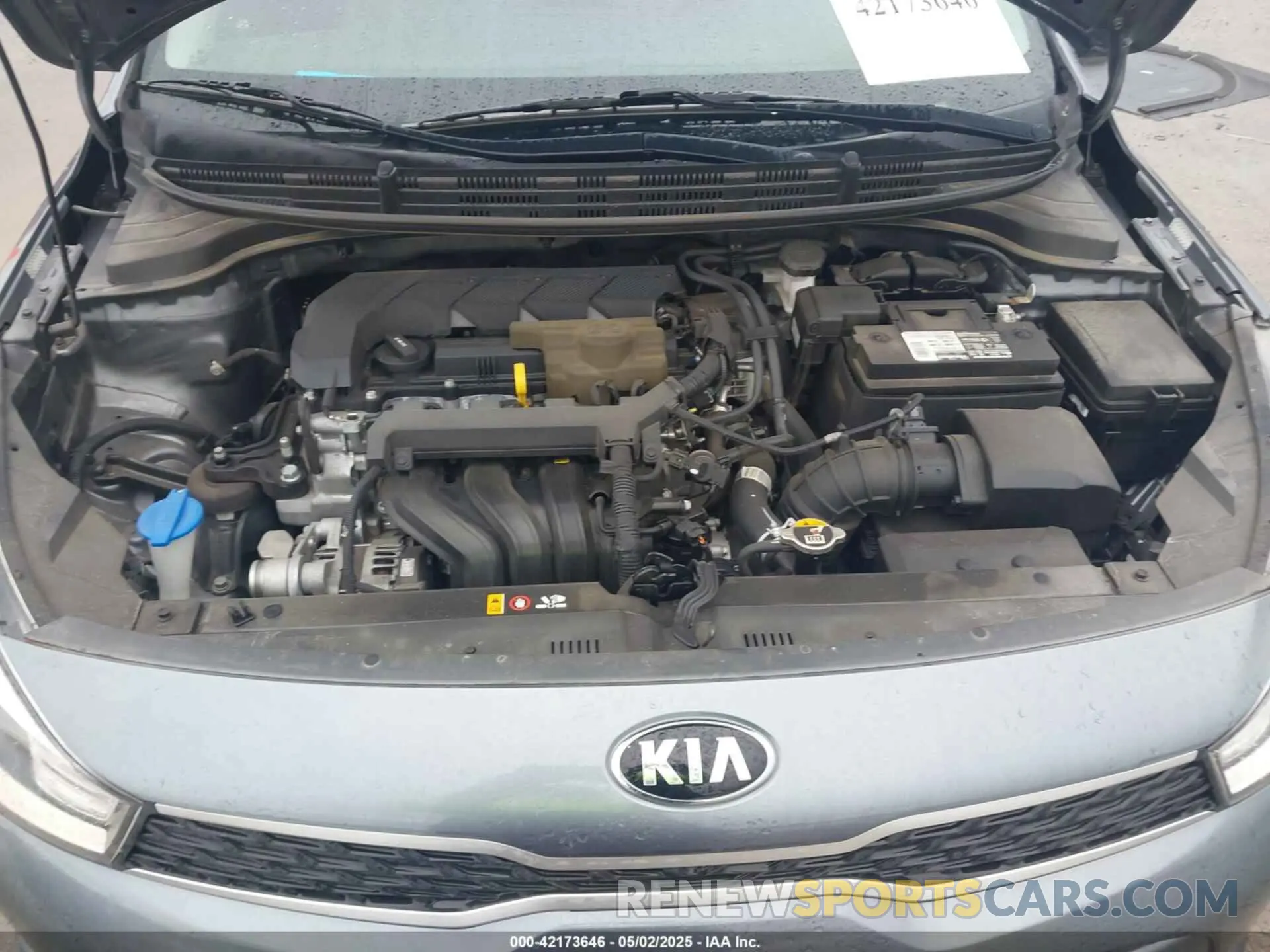 10 Photograph of a damaged car 3KPA24ADXLE337004 KIA RIO 2020