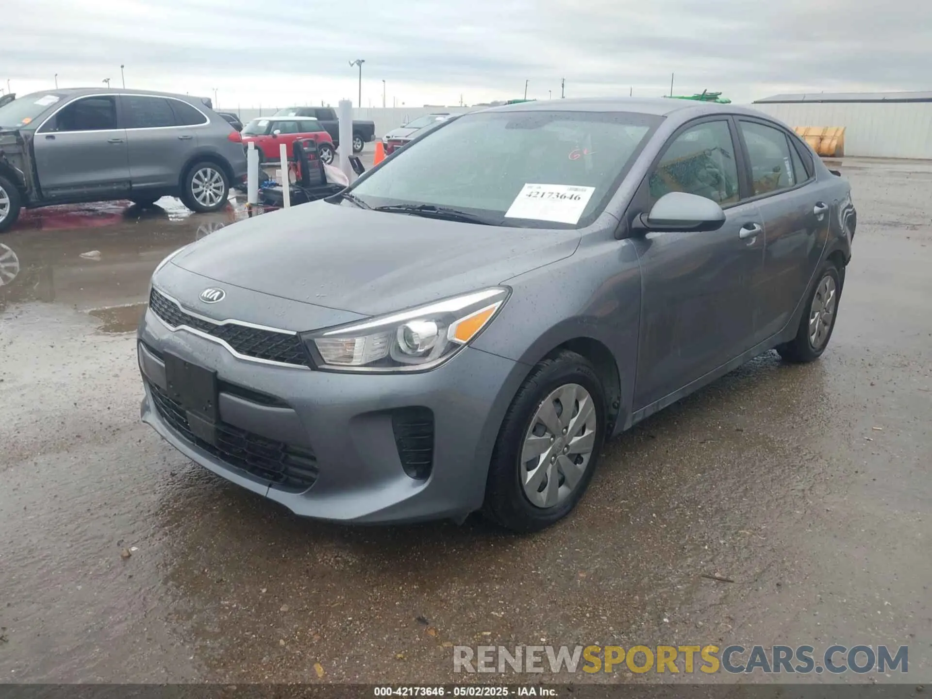 2 Photograph of a damaged car 3KPA24ADXLE337004 KIA RIO 2020