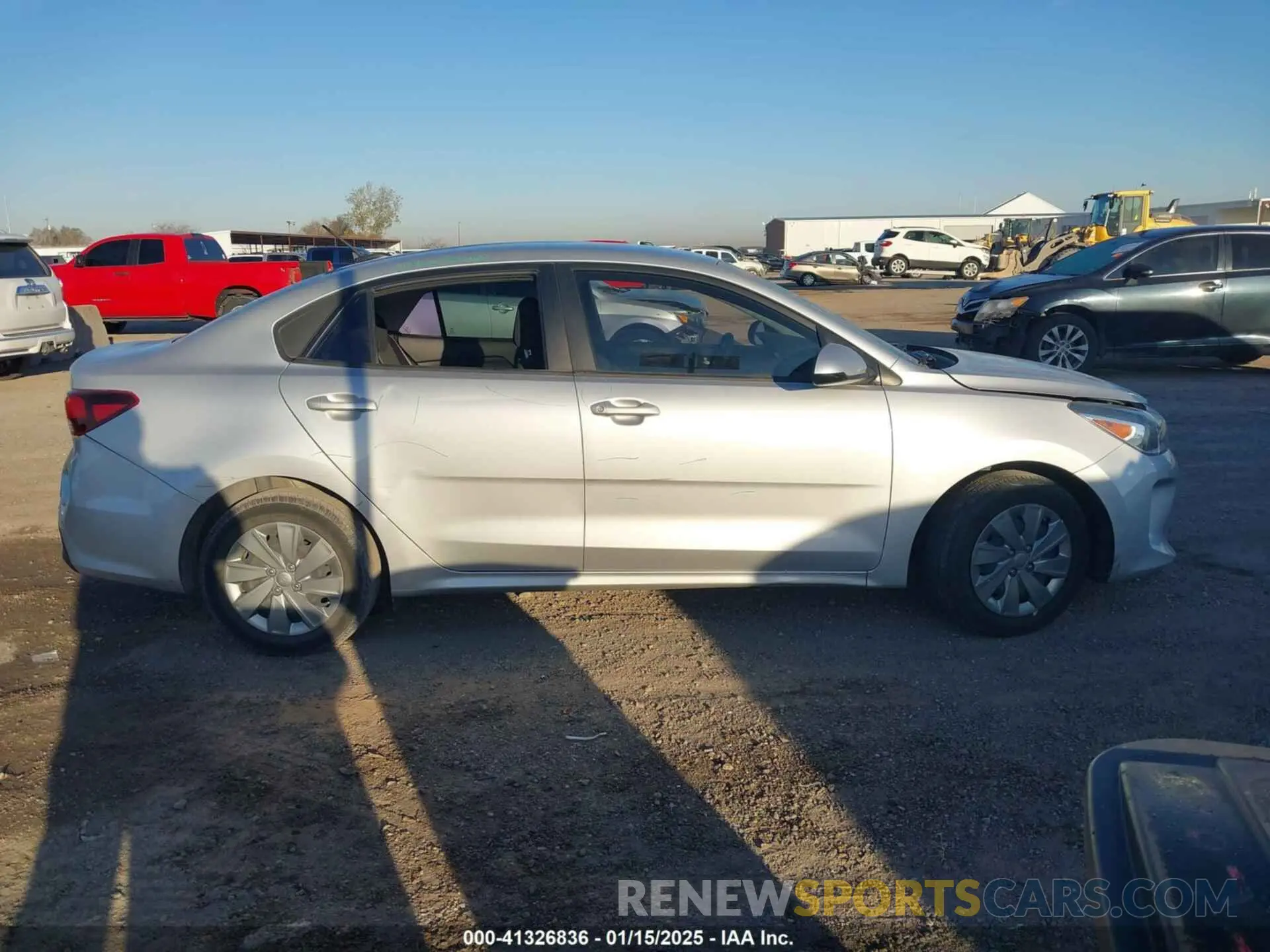 14 Photograph of a damaged car 3KPA24ADXLE344129 KIA RIO 2020