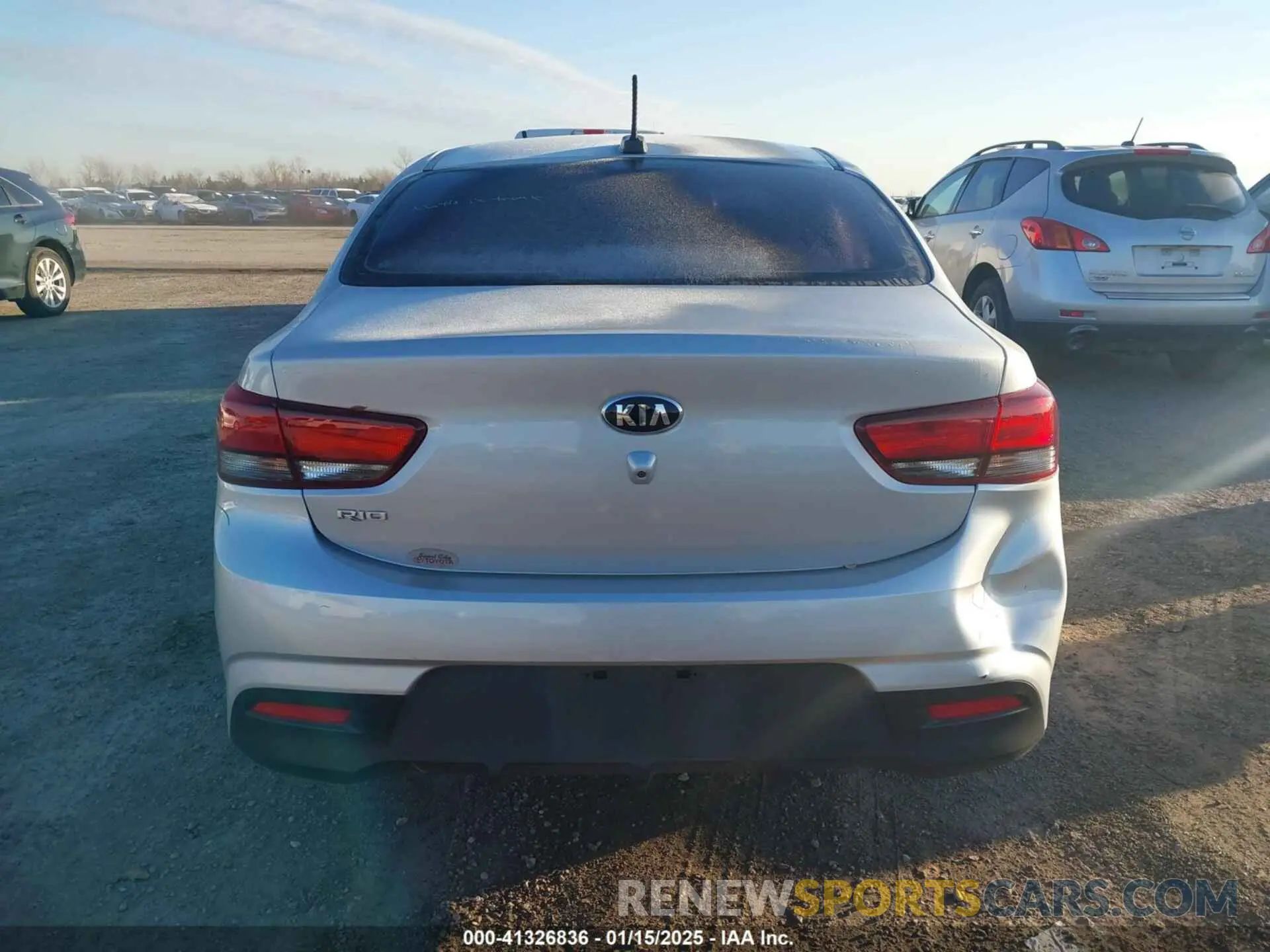 17 Photograph of a damaged car 3KPA24ADXLE344129 KIA RIO 2020