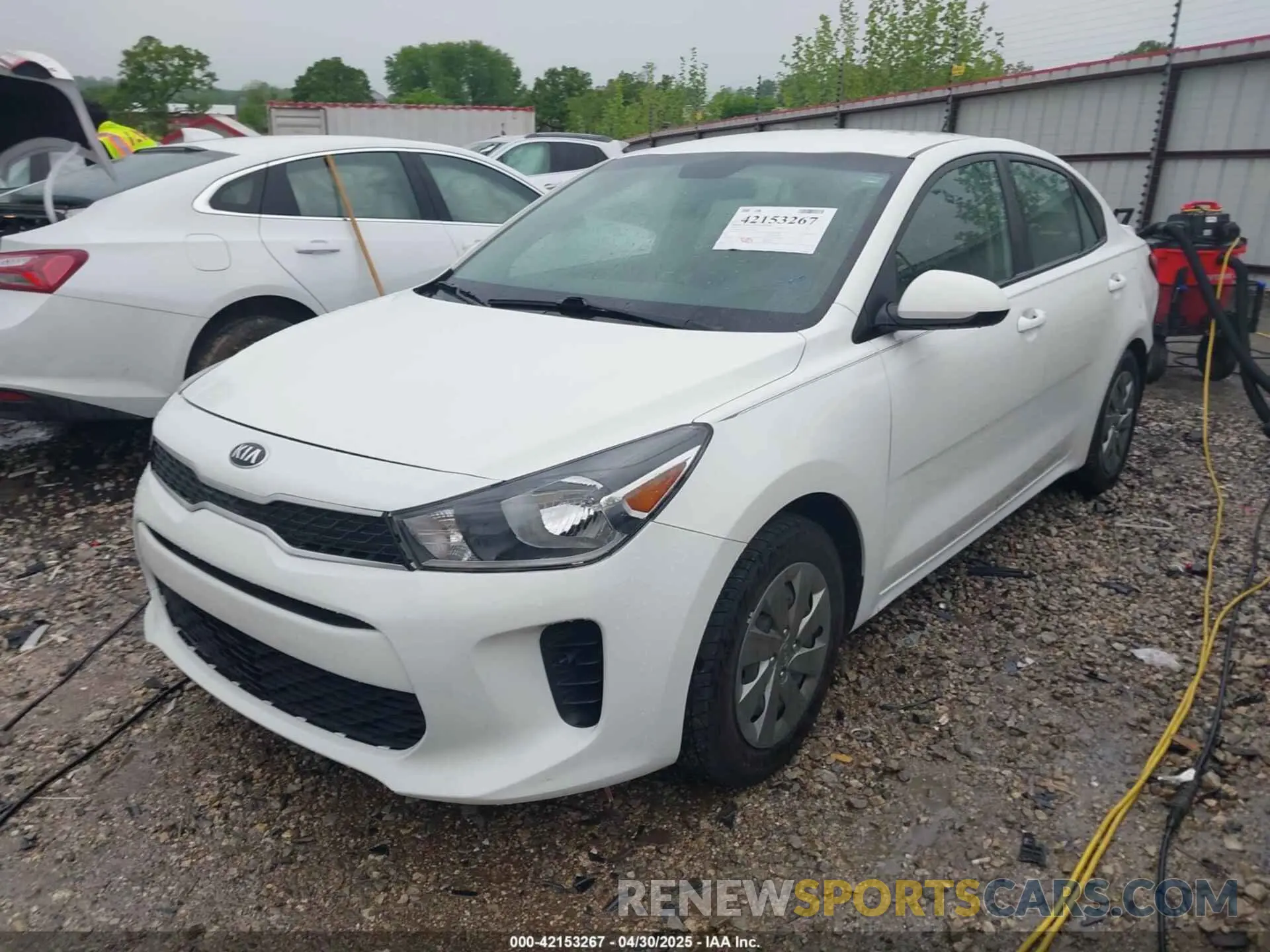 2 Photograph of a damaged car 3KPA24ADXLE356930 KIA RIO 2020