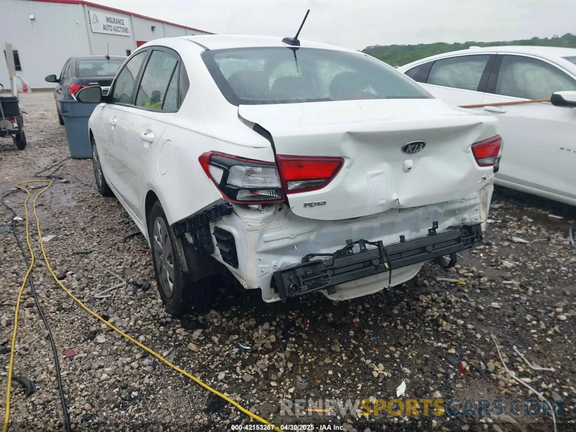 3 Photograph of a damaged car 3KPA24ADXLE356930 KIA RIO 2020