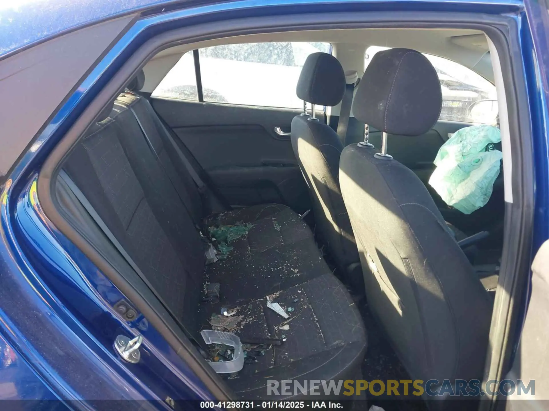 8 Photograph of a damaged car 3KPA24ADXLE357463 KIA RIO 2020