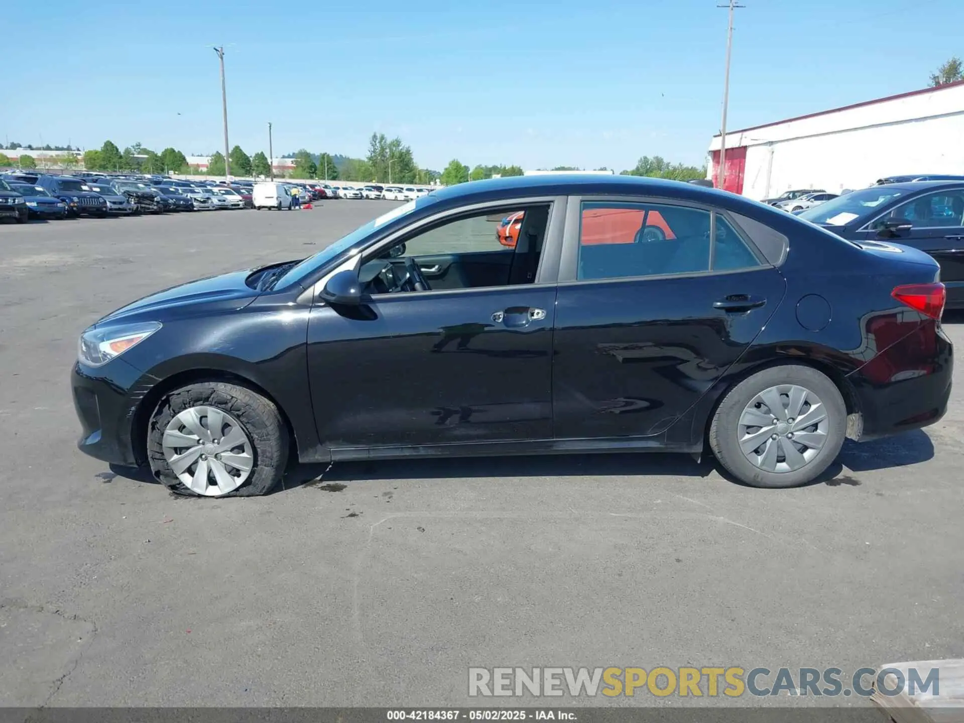 13 Photograph of a damaged car 3KPA24ADXLE359245 KIA RIO 2020