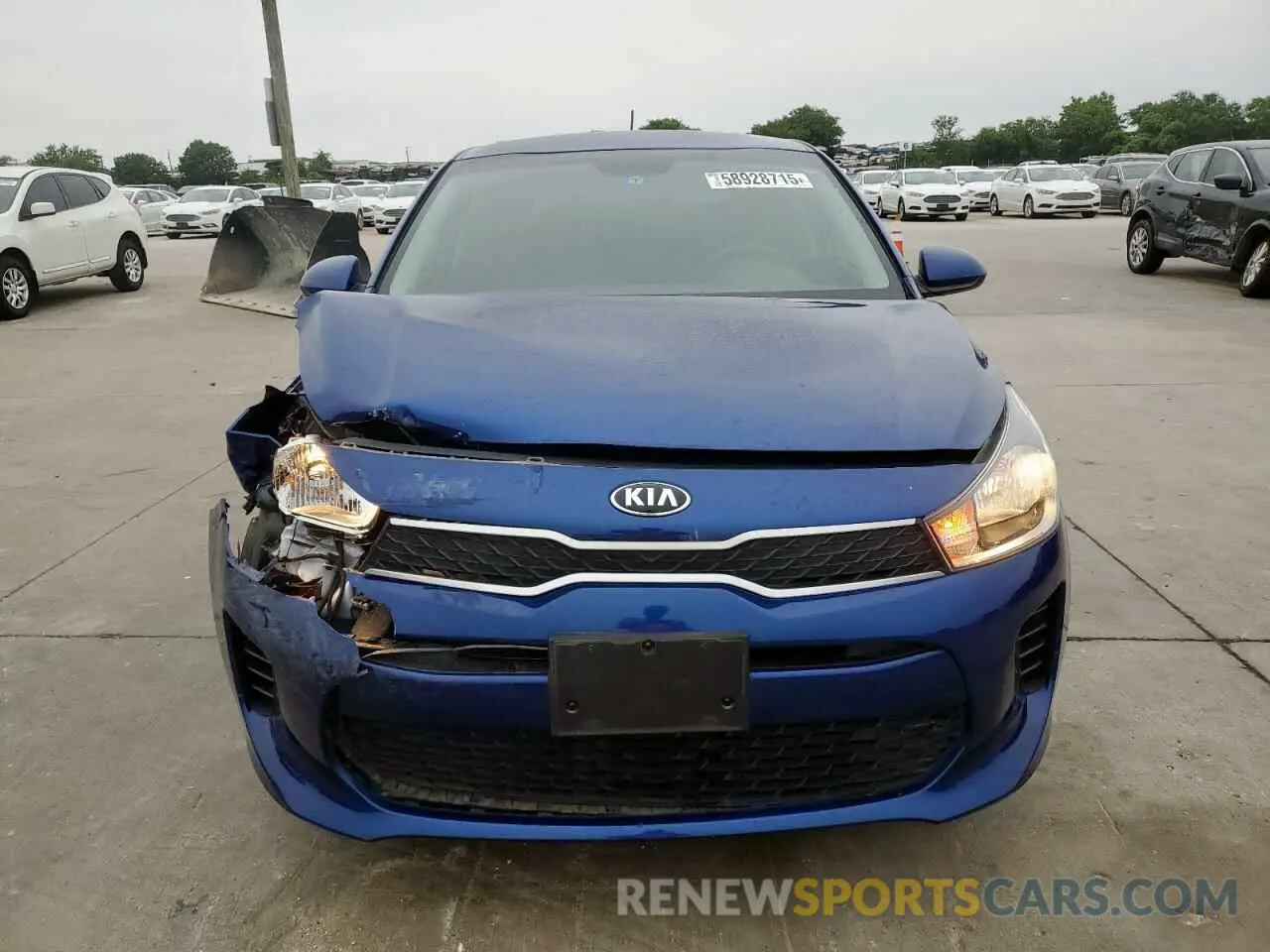5 Photograph of a damaged car 3KPA25AD2LE270792 KIA RIO 2020